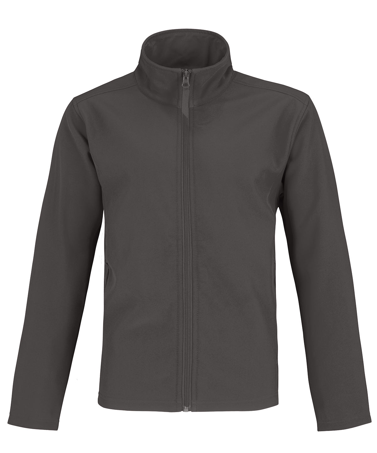 Dark Grey/Neon Orange Lining - B&C ID.701 Softshell jacket /men - GarmentEmbroidery