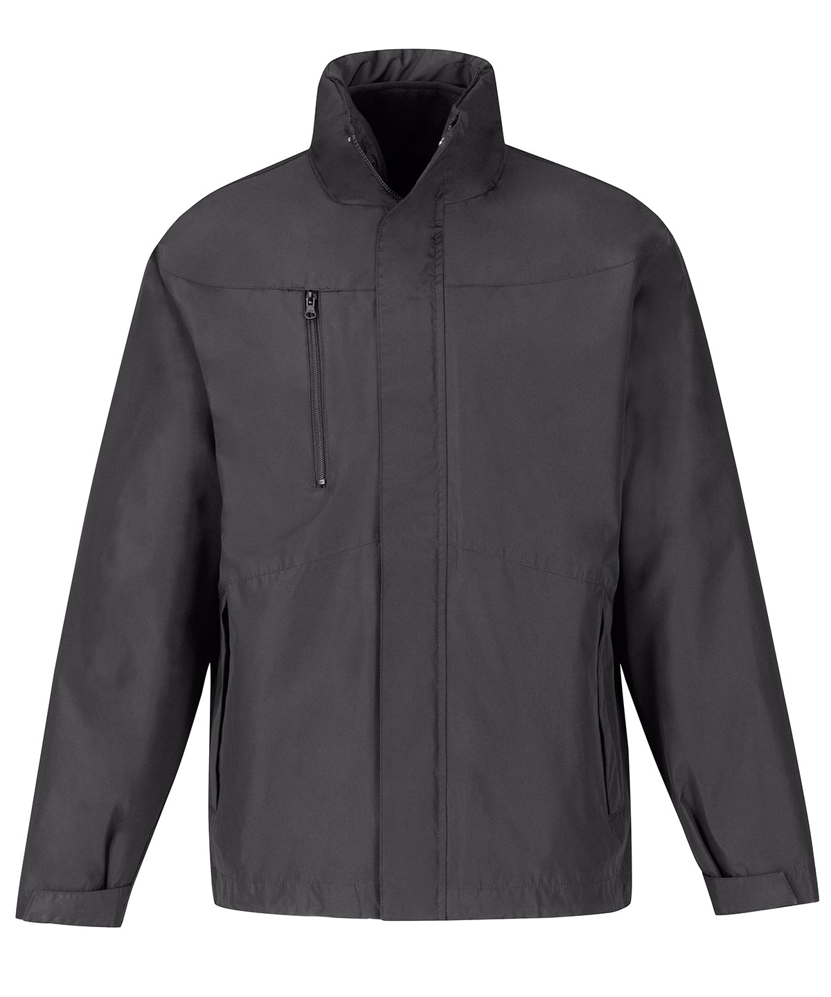 Dark Grey - B&C Corporate 3-in-1 jacket - GarmentEmbroidery