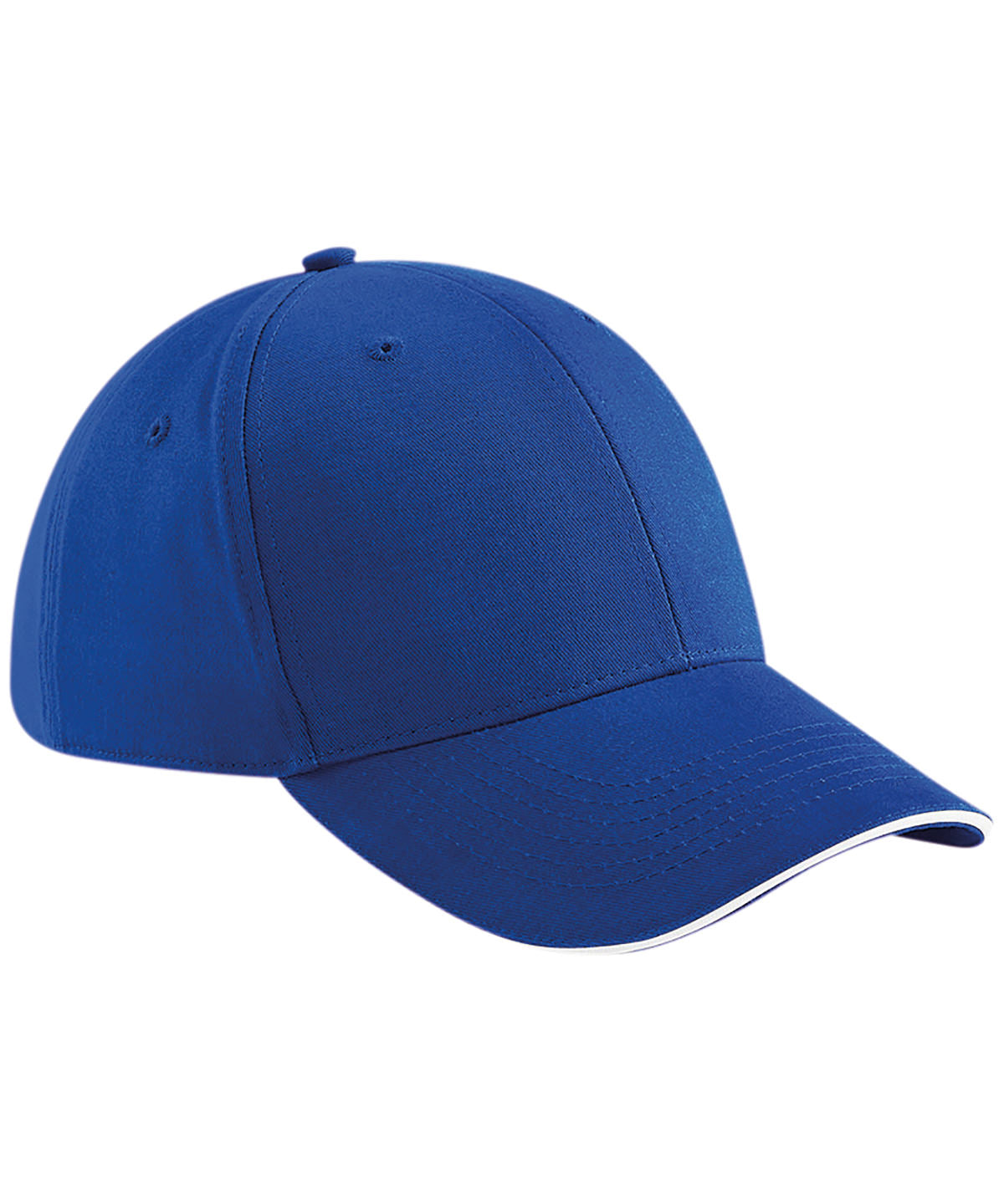 Bright Royal/White - Athleisure 6-panel cap - GarmentEmbroidery