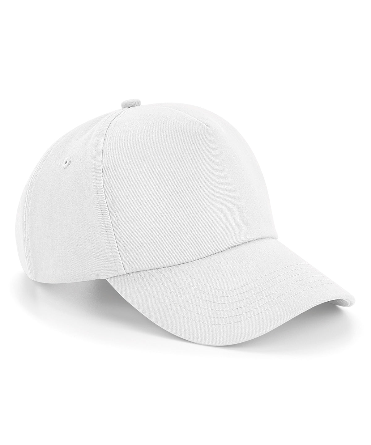 White - Authentic 5-panel cap - GarmentEmbroidery