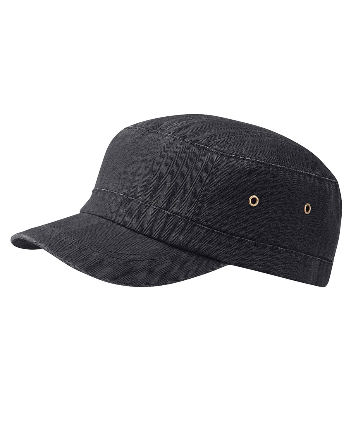 Vintage Black - Urban Army cap - GarmentEmbroidery