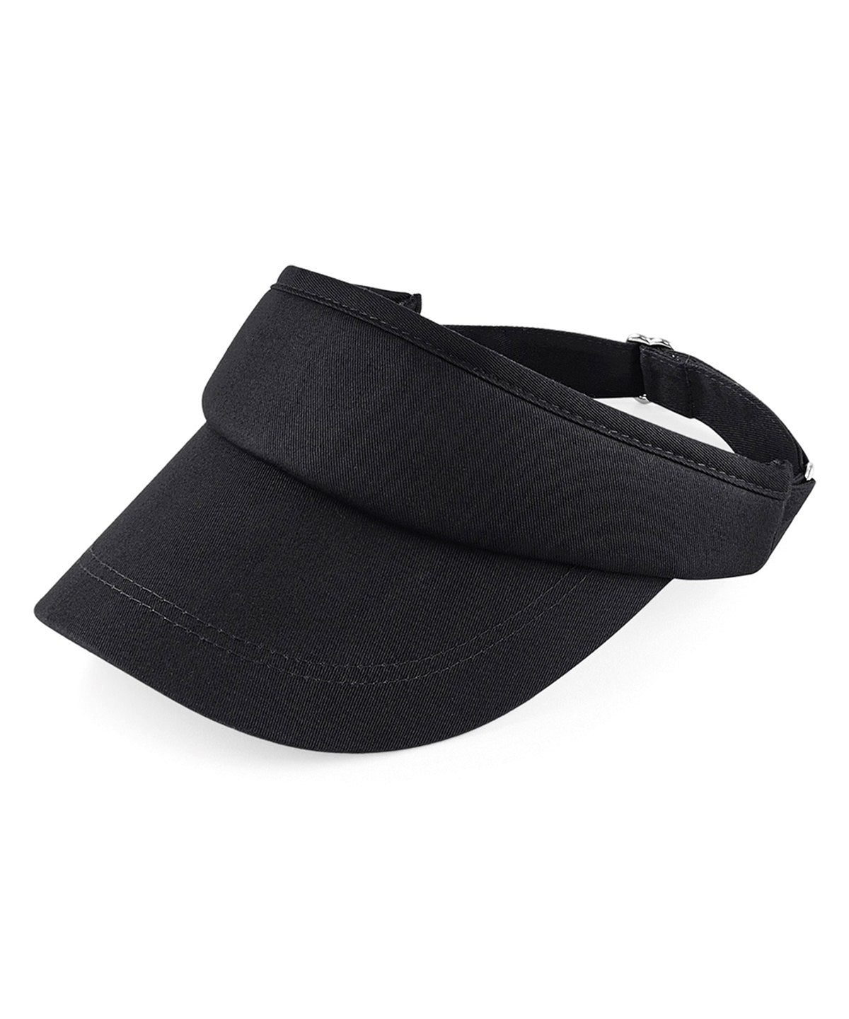 Black - Sports visor - GarmentEmbroidery