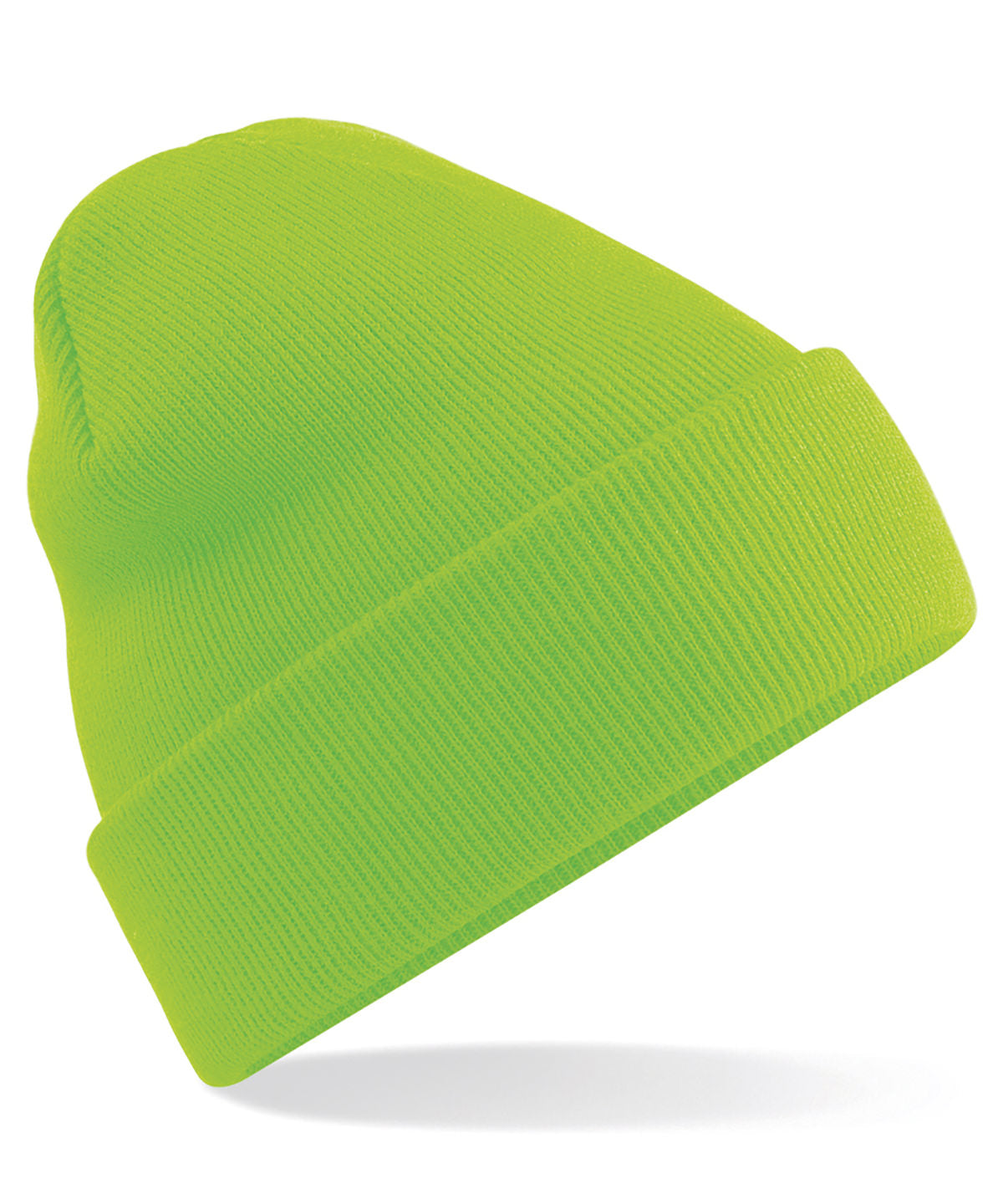 Fluorescent Green - Original cuffed beanie - GarmentEmbroidery