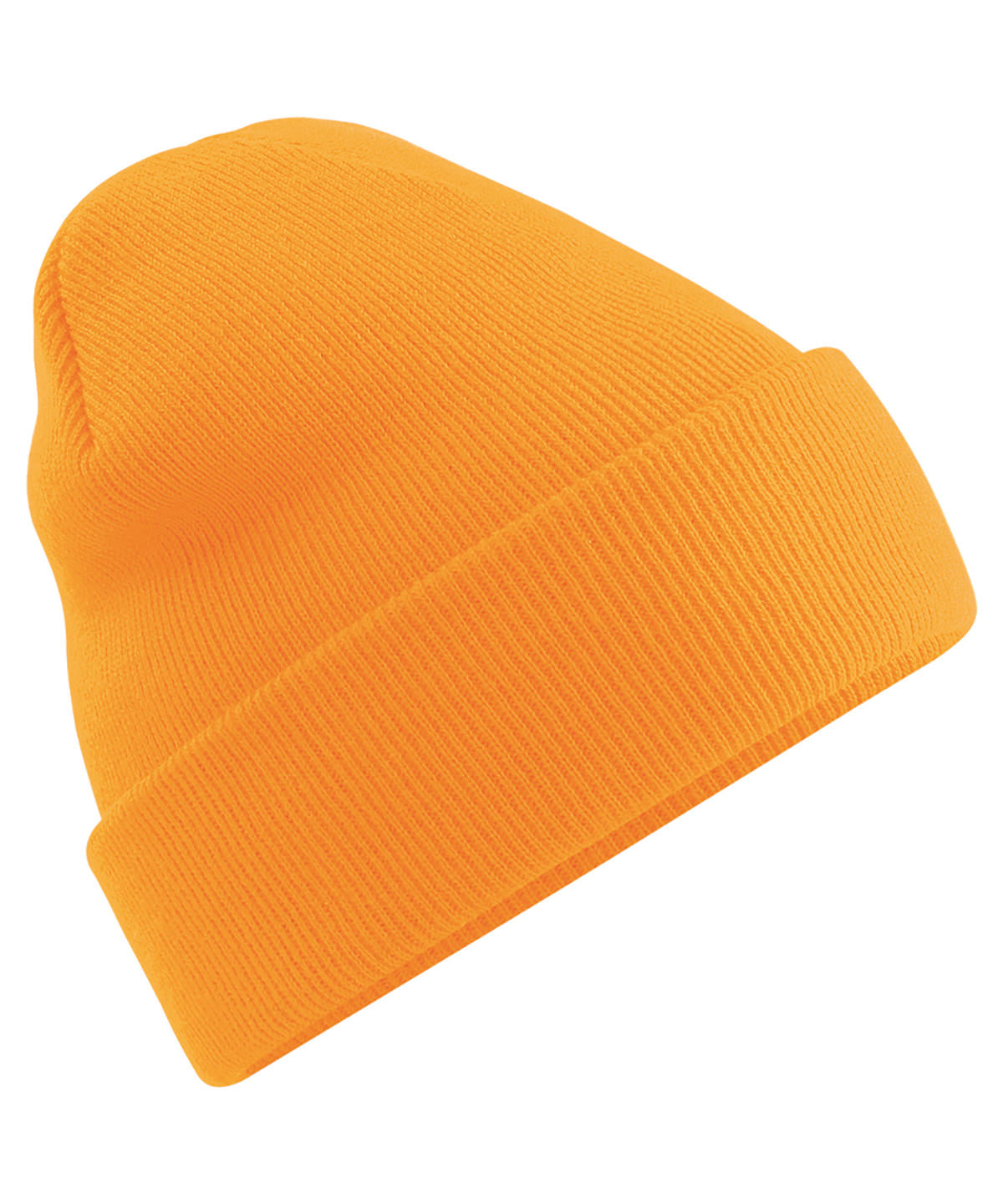 Fluorescent Orange - Original cuffed beanie - GarmentEmbroidery