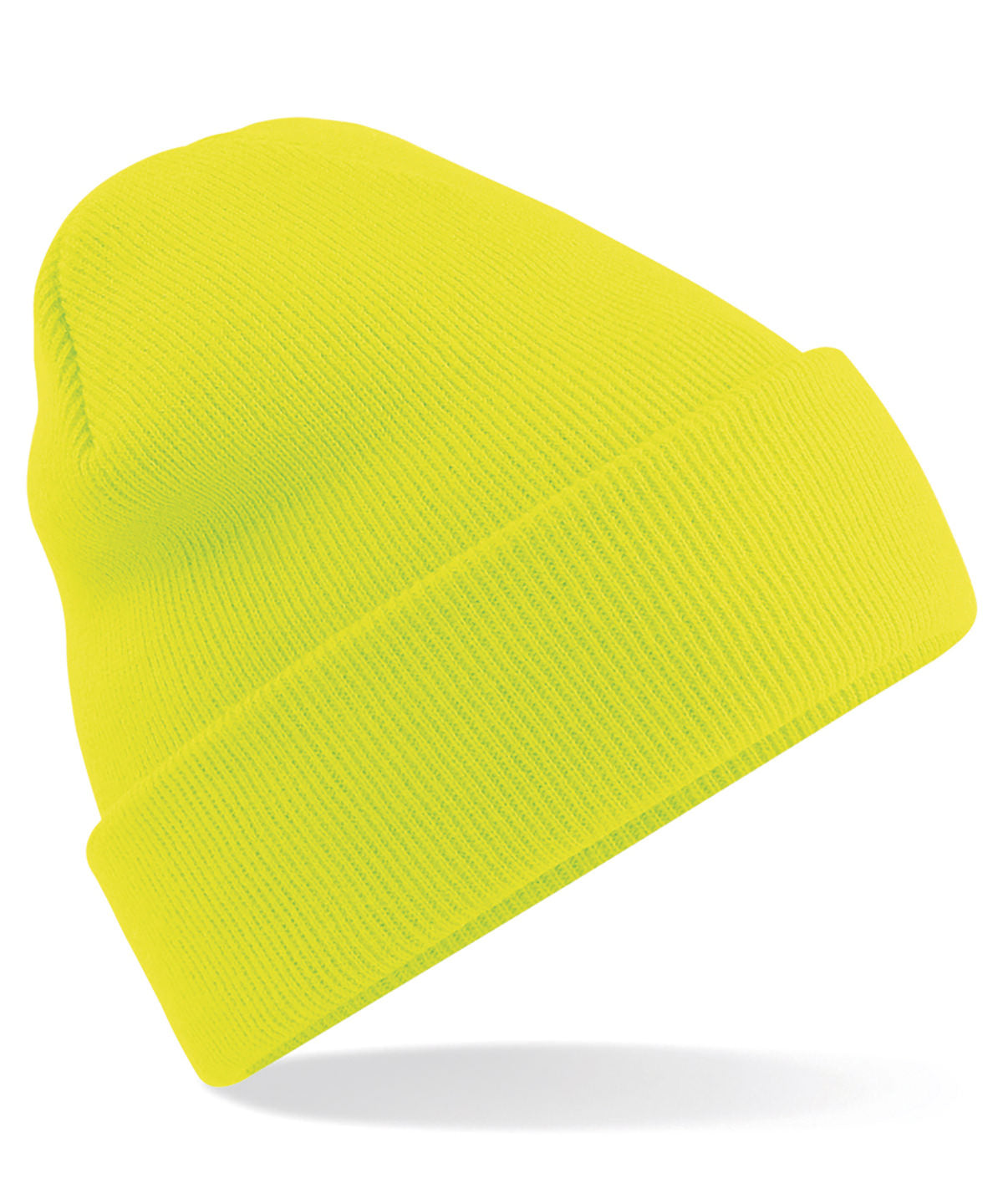 Fluorescent Yellow - Original cuffed beanie - GarmentEmbroidery