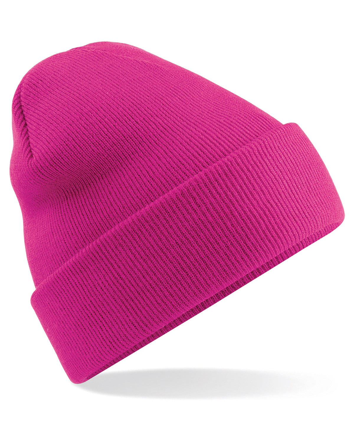 Fuchsia - Original cuffed beanie - GarmentEmbroidery