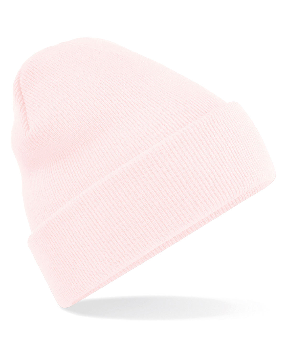 Pastel Pink - Original cuffed beanie - GarmentEmbroidery