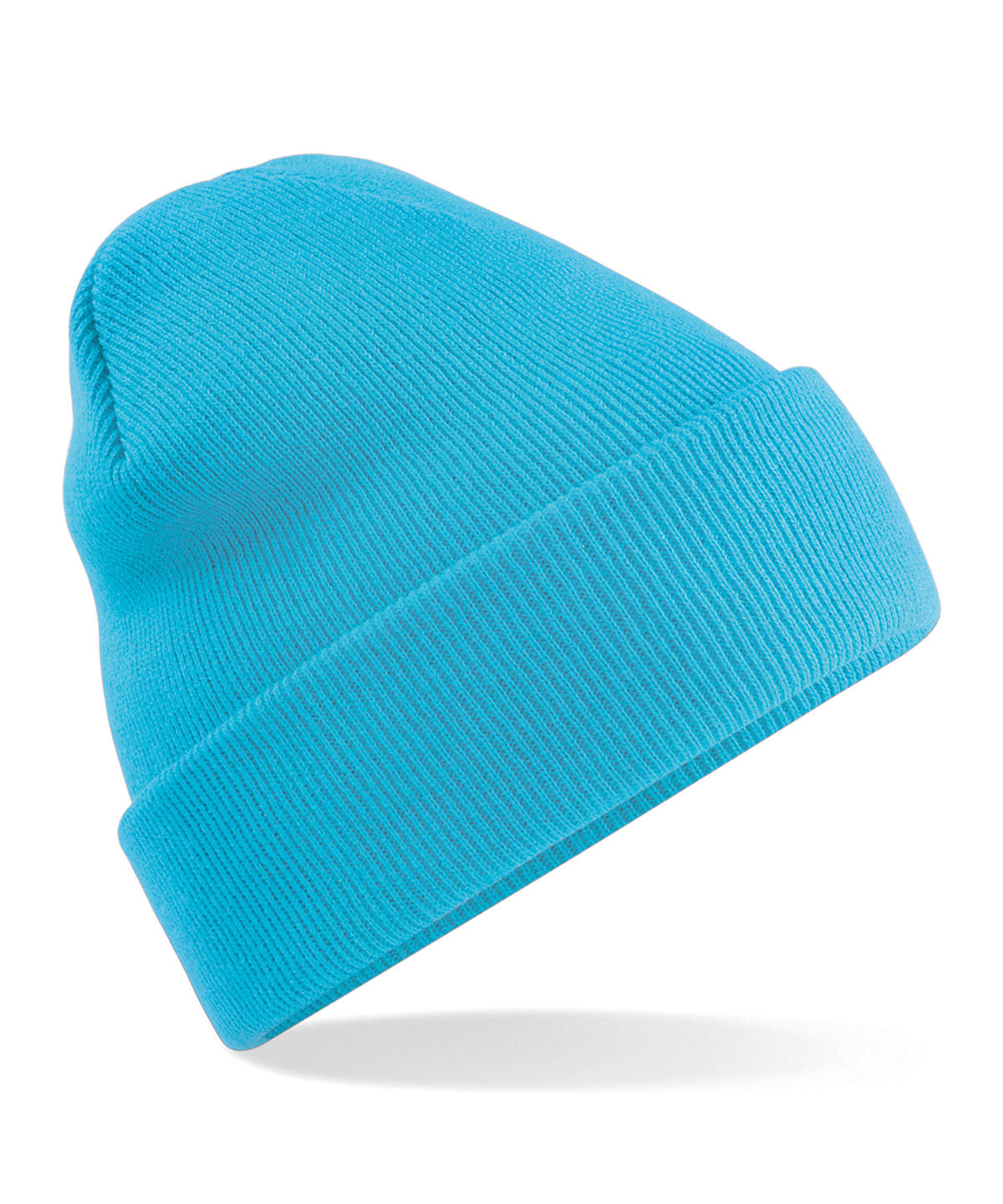 Surf Blue - Original cuffed beanie - GarmentEmbroidery