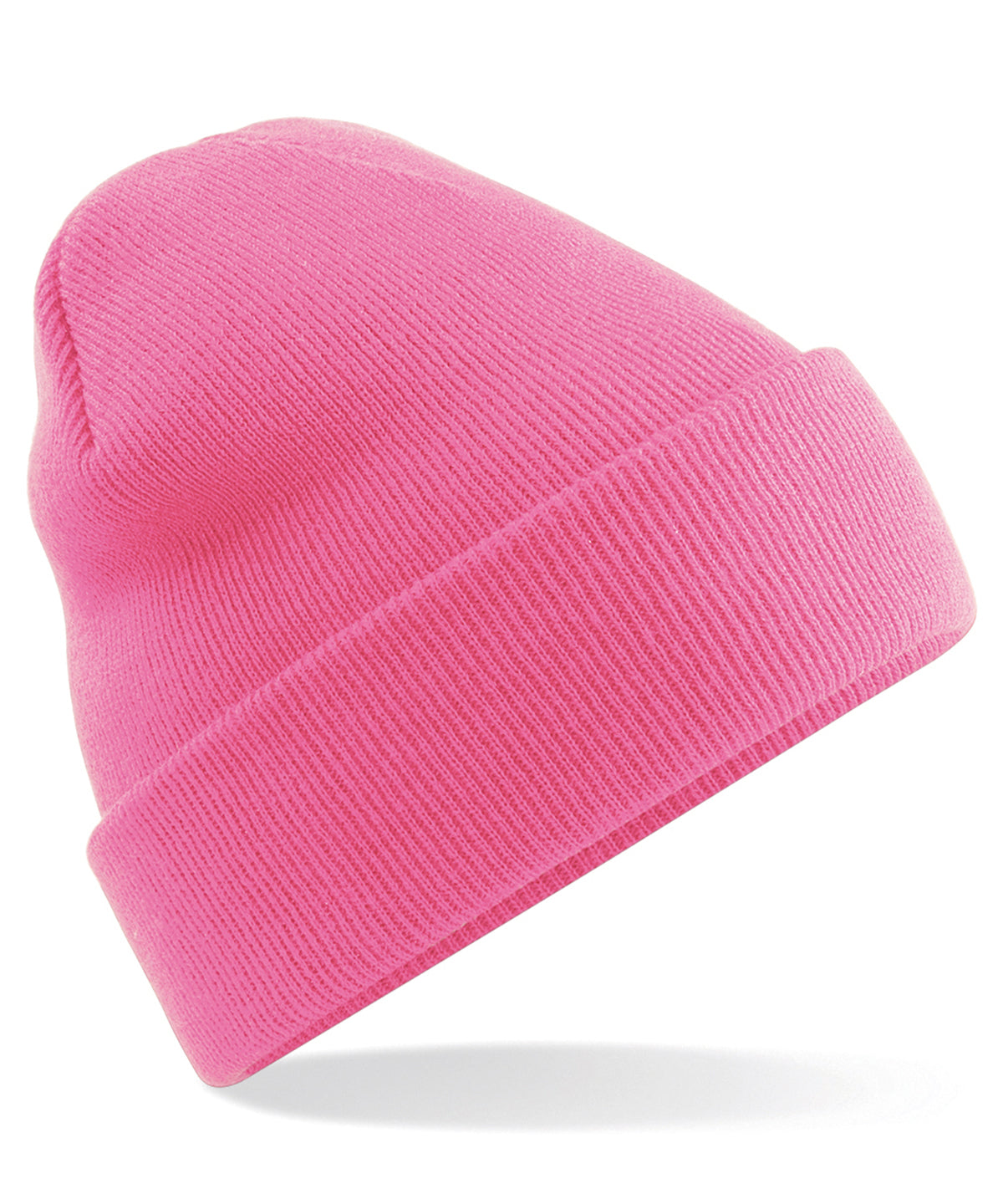 True Pink - Original cuffed beanie - GarmentEmbroidery