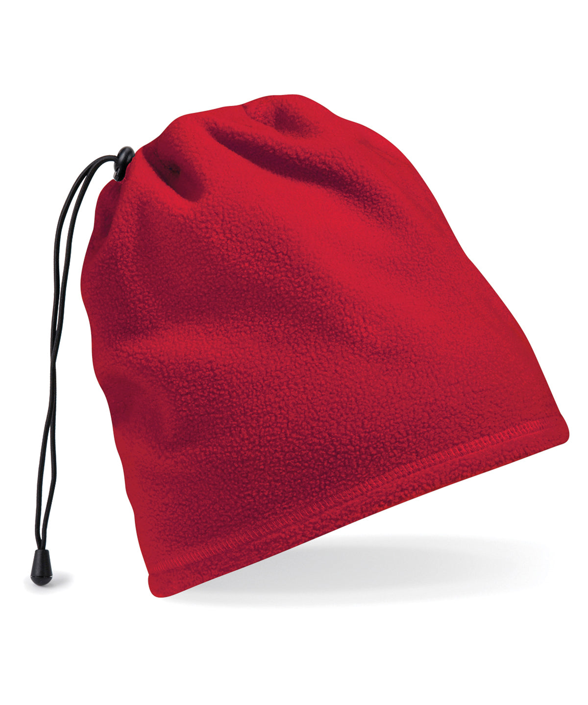 Classic Red - Suprafleece® snood/hat combo - GarmentEmbroidery