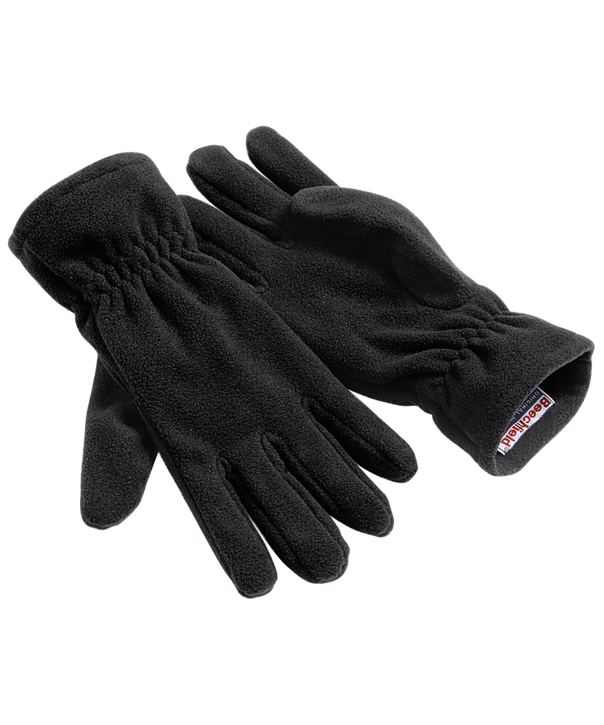 Black - Suprafleece® alpine gloves - GarmentEmbroidery