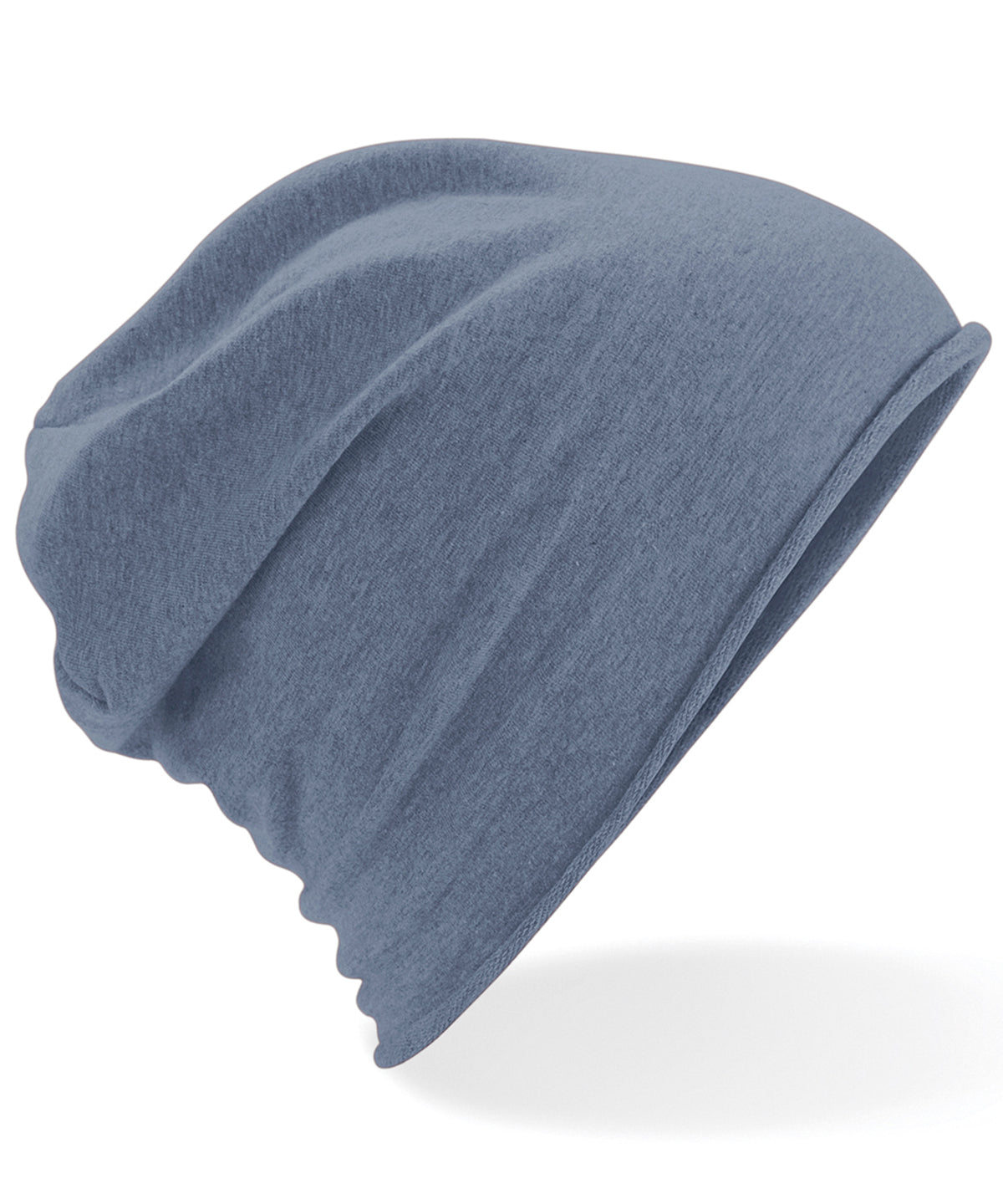 Denim Blue - Jersey beanie - GarmentEmbroidery