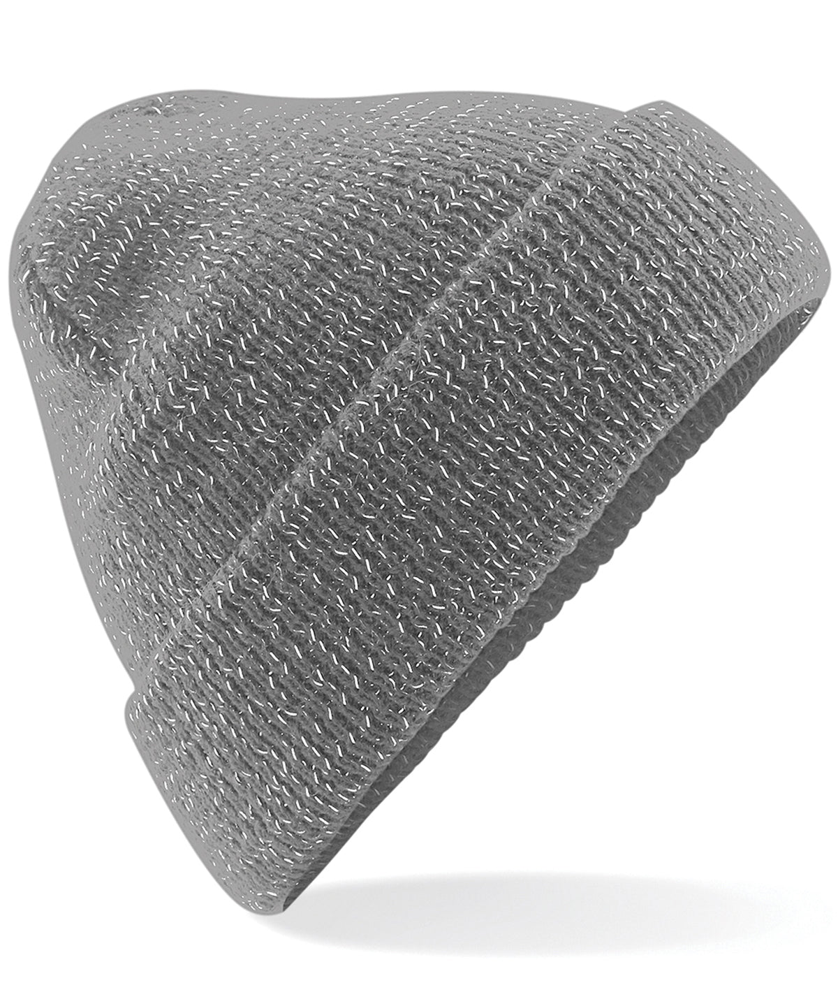 Graphite Grey - Reflective beanie - GarmentEmbroidery