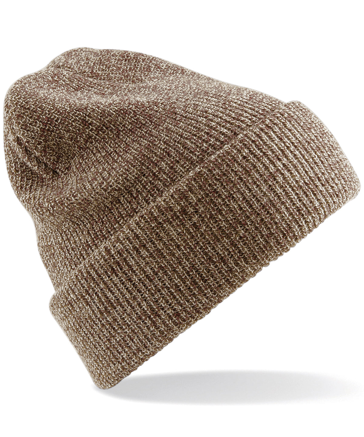 Heather Oatmeal - Heritage beanie - GarmentEmbroidery