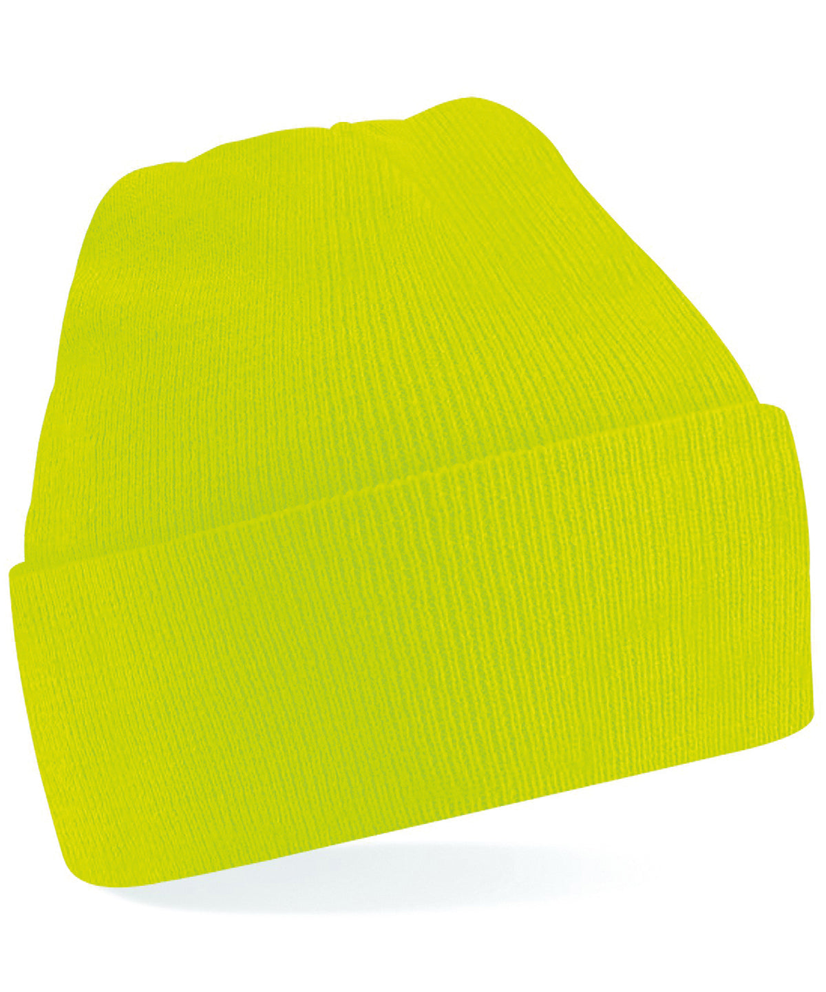 Fluorescent Yellow - Junior original cuffed beanie - GarmentEmbroidery