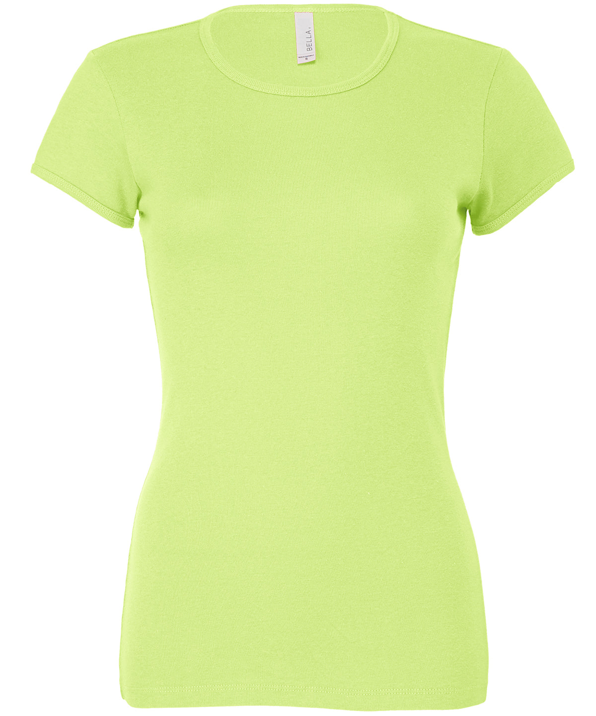 LimeWedge - Baby rib short sleeve crew neck t-shirt - GarmentEmbroidery