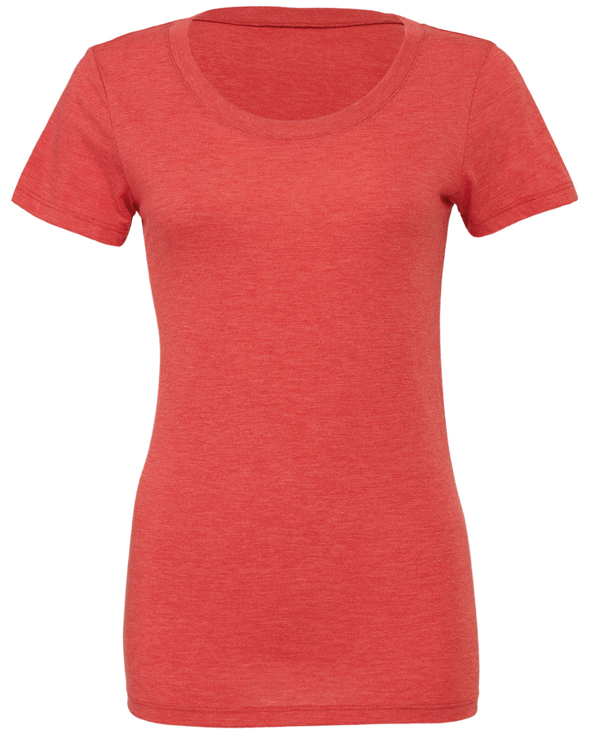 Light Red Triblend - Triblend crew neck t-shirt - GarmentEmbroidery