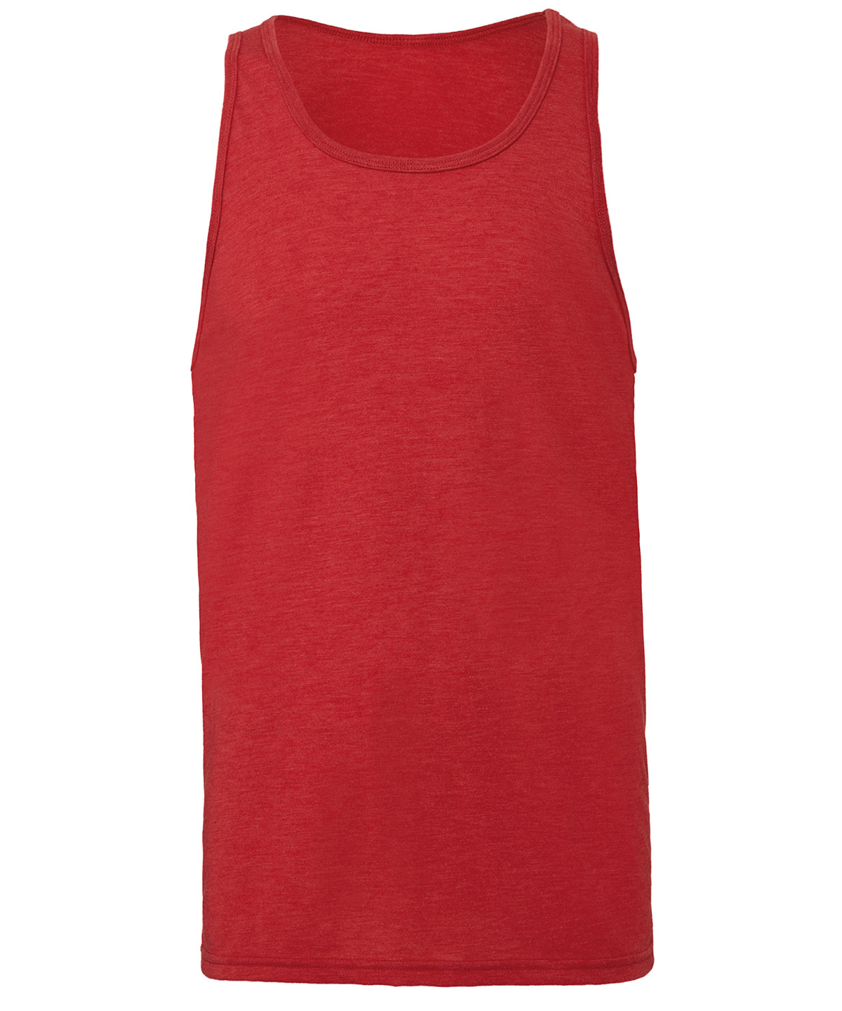 Red Triblend - Unisex Jersey tank top - GarmentEmbroidery