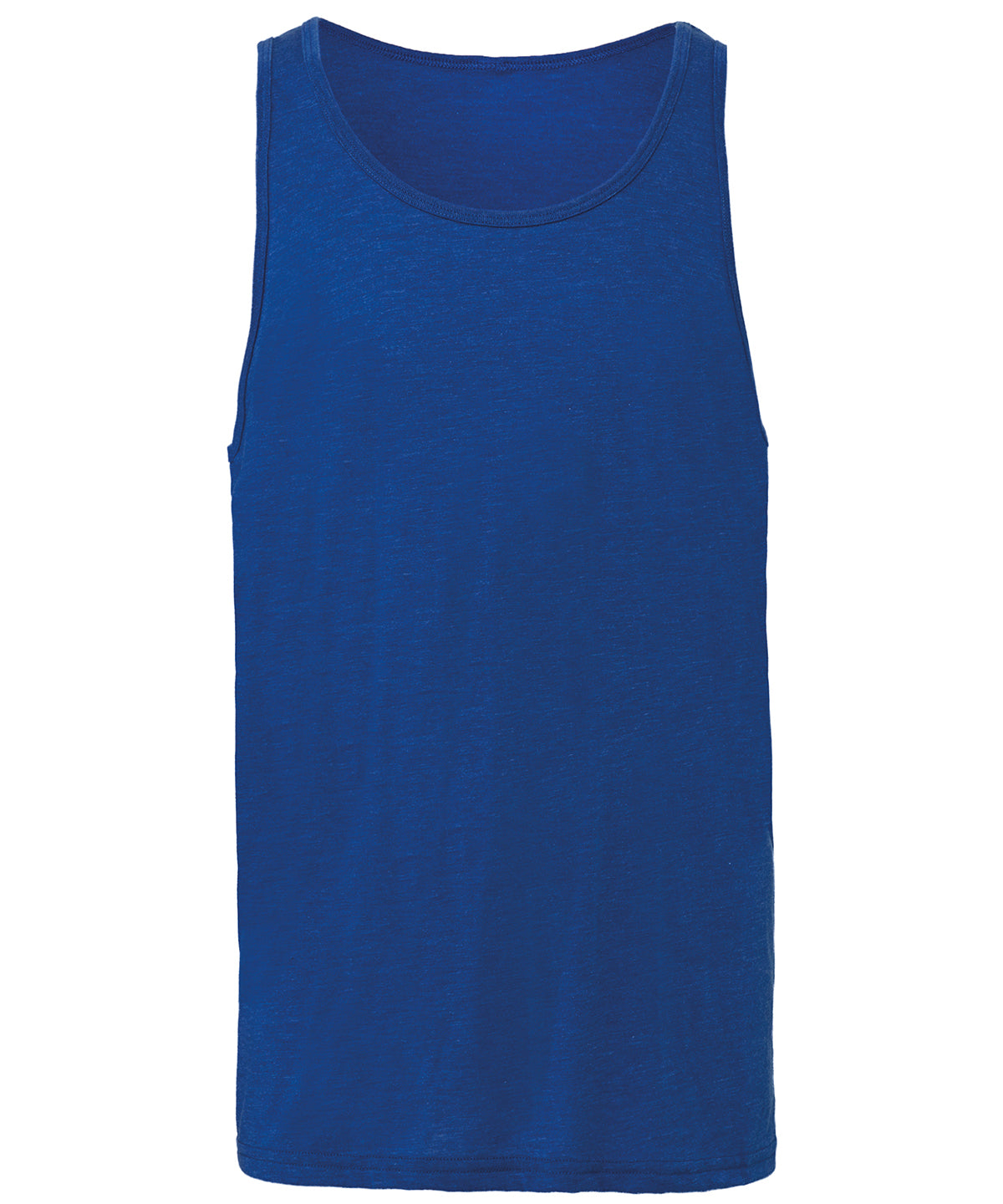 True Royal Triblend - Unisex Jersey tank top - GarmentEmbroidery