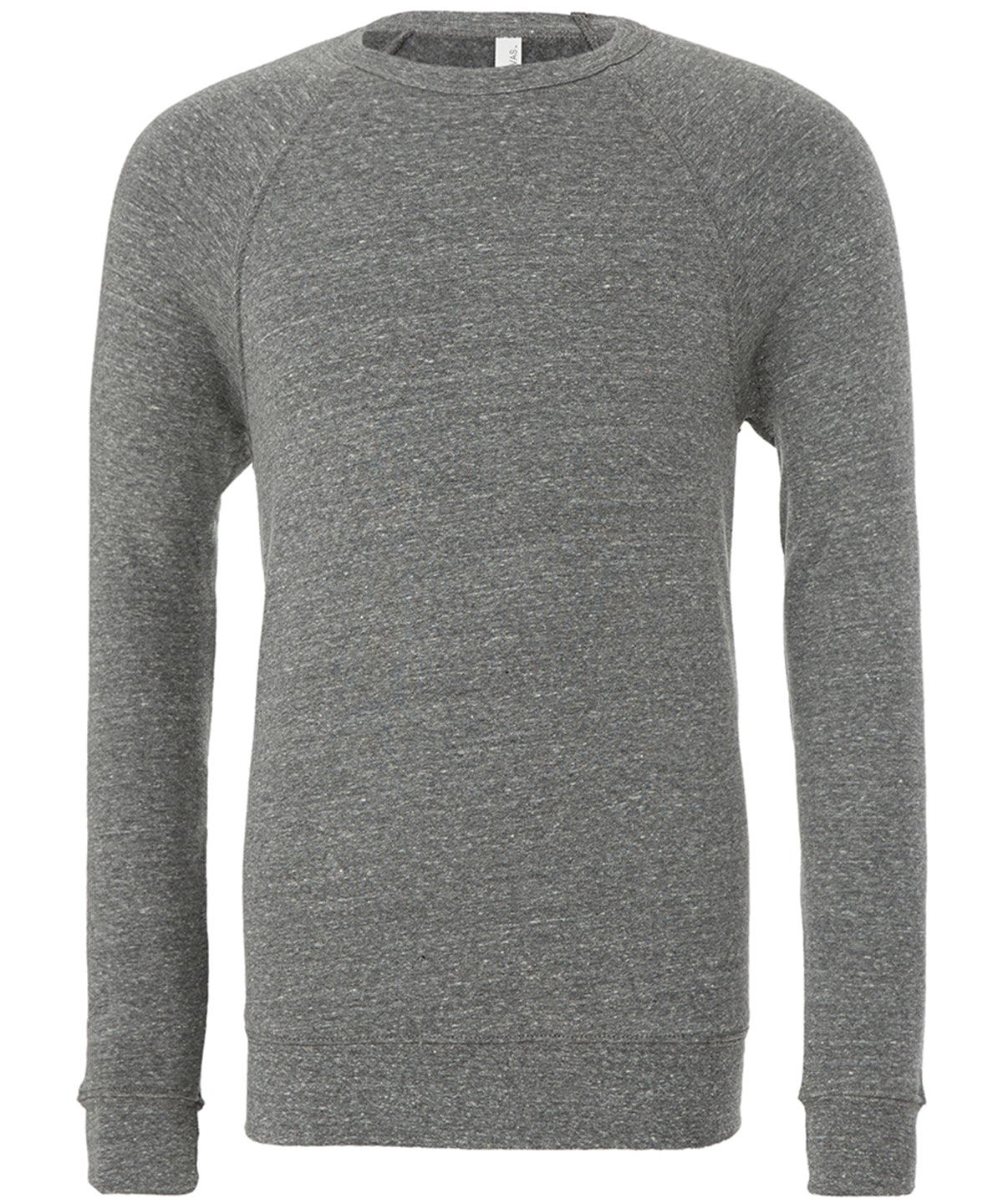 Grey Triblend - Unisex sponge fleece crew neck sweatshirt - GarmentEmbroidery