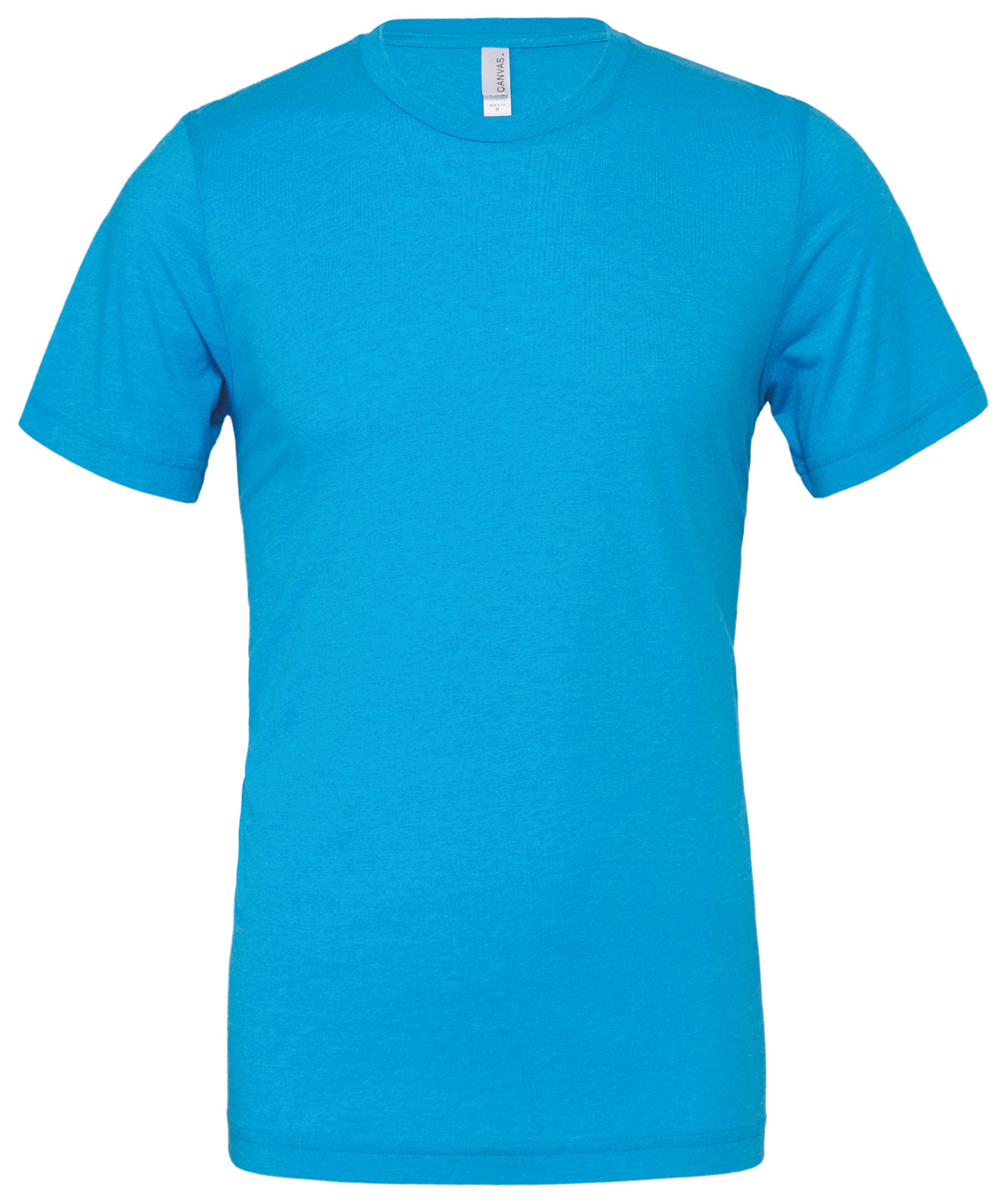 Neon Blue - Unisex polycotton short sleeve t-shirt - GarmentEmbroidery