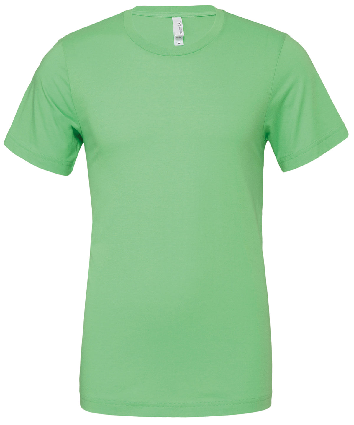 Neon Green - Unisex polycotton short sleeve t-shirt - GarmentEmbroidery