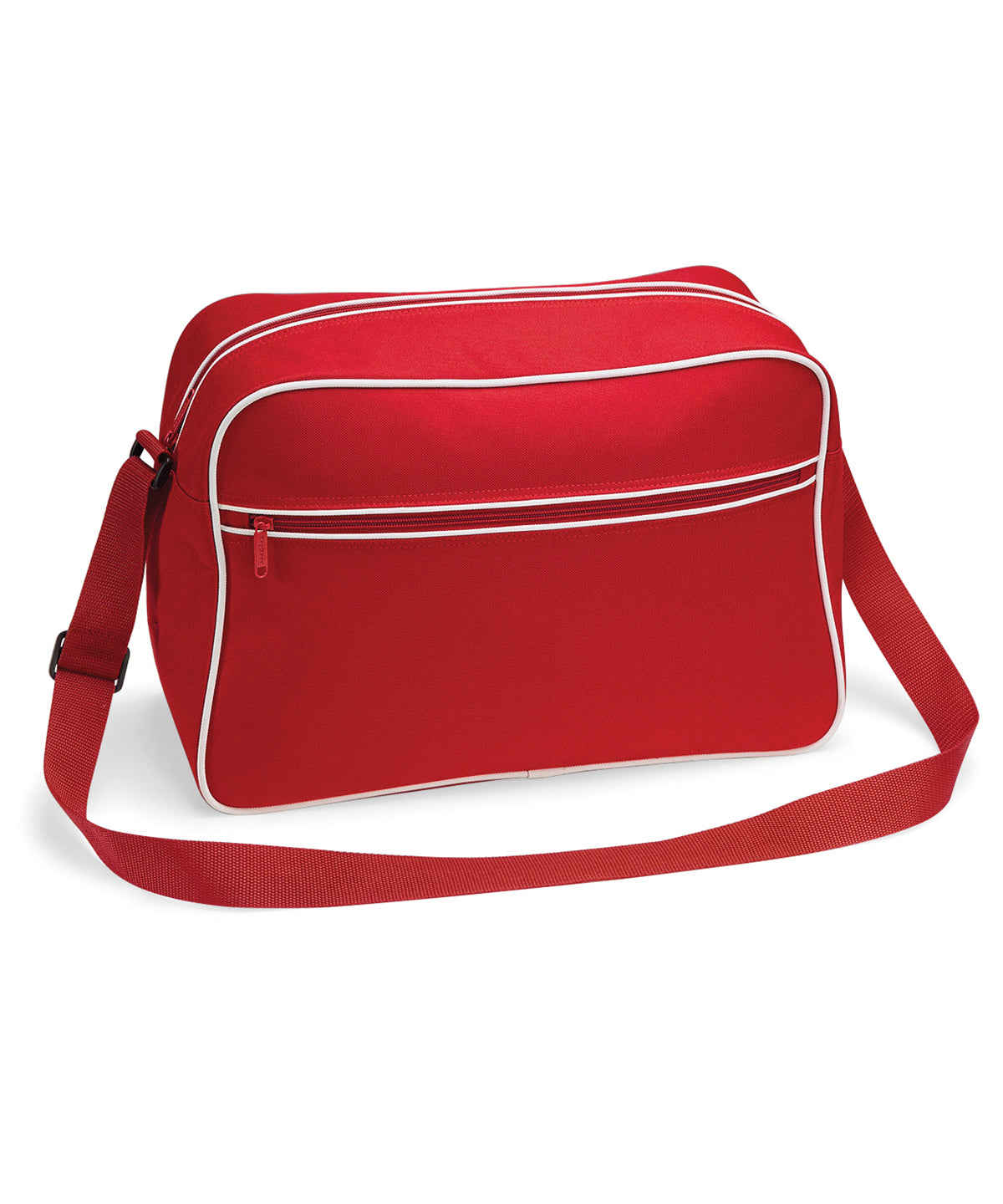 Classic Red/White - Retro shoulder bag - GarmentEmbroidery