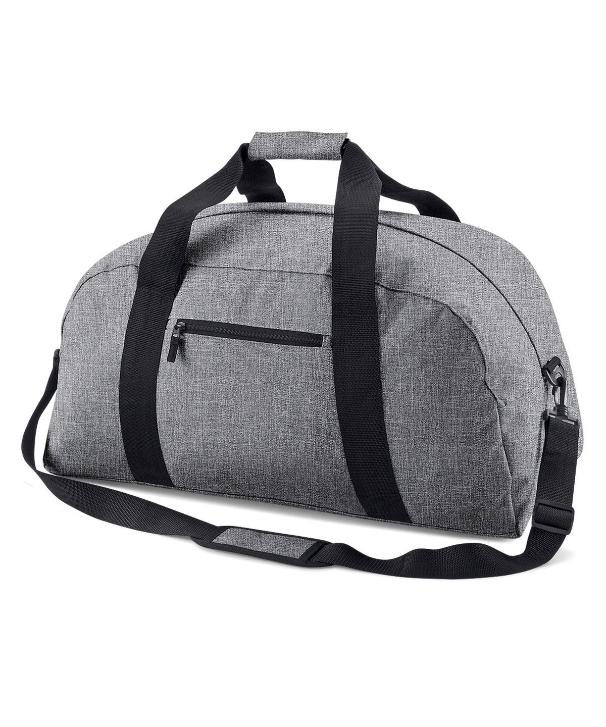 Grey Marl - Classic holdall - GarmentEmbroidery