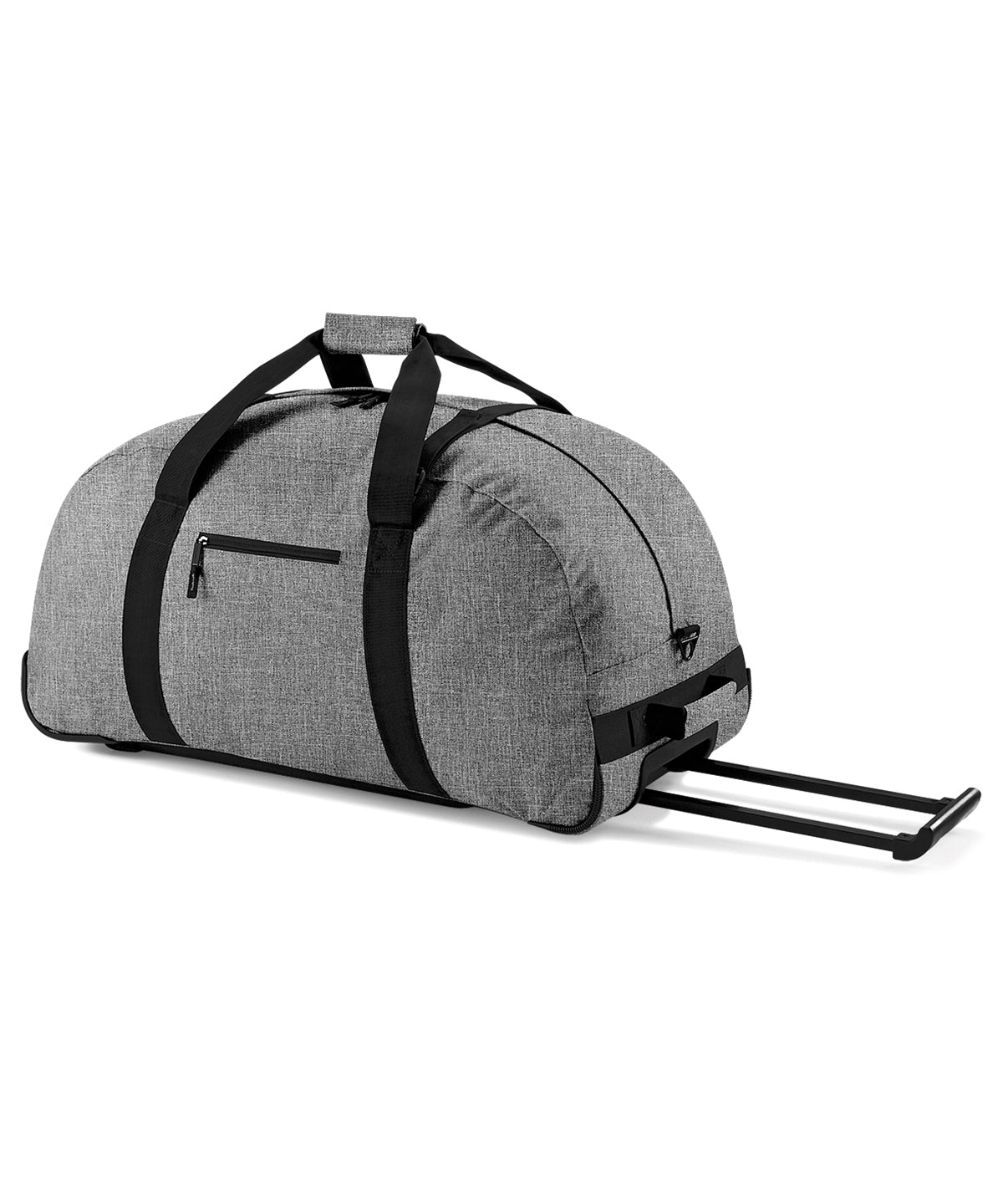 Grey Marl - Classic wheelie holdall - GarmentEmbroidery