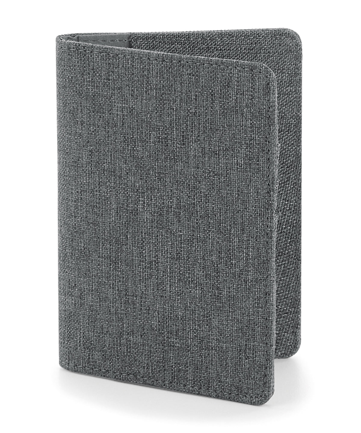 Grey Marl - Essential passport cover - GarmentEmbroidery