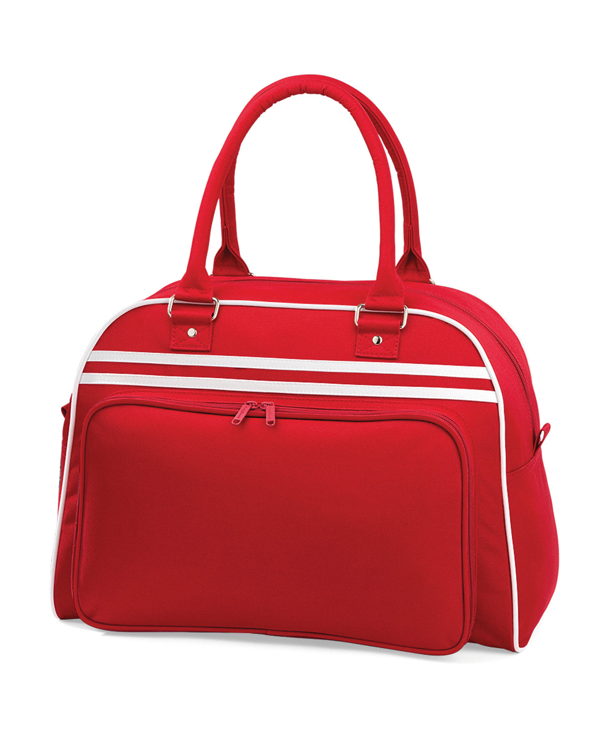 Classic Red/White - Retro bowling bag - GarmentEmbroidery