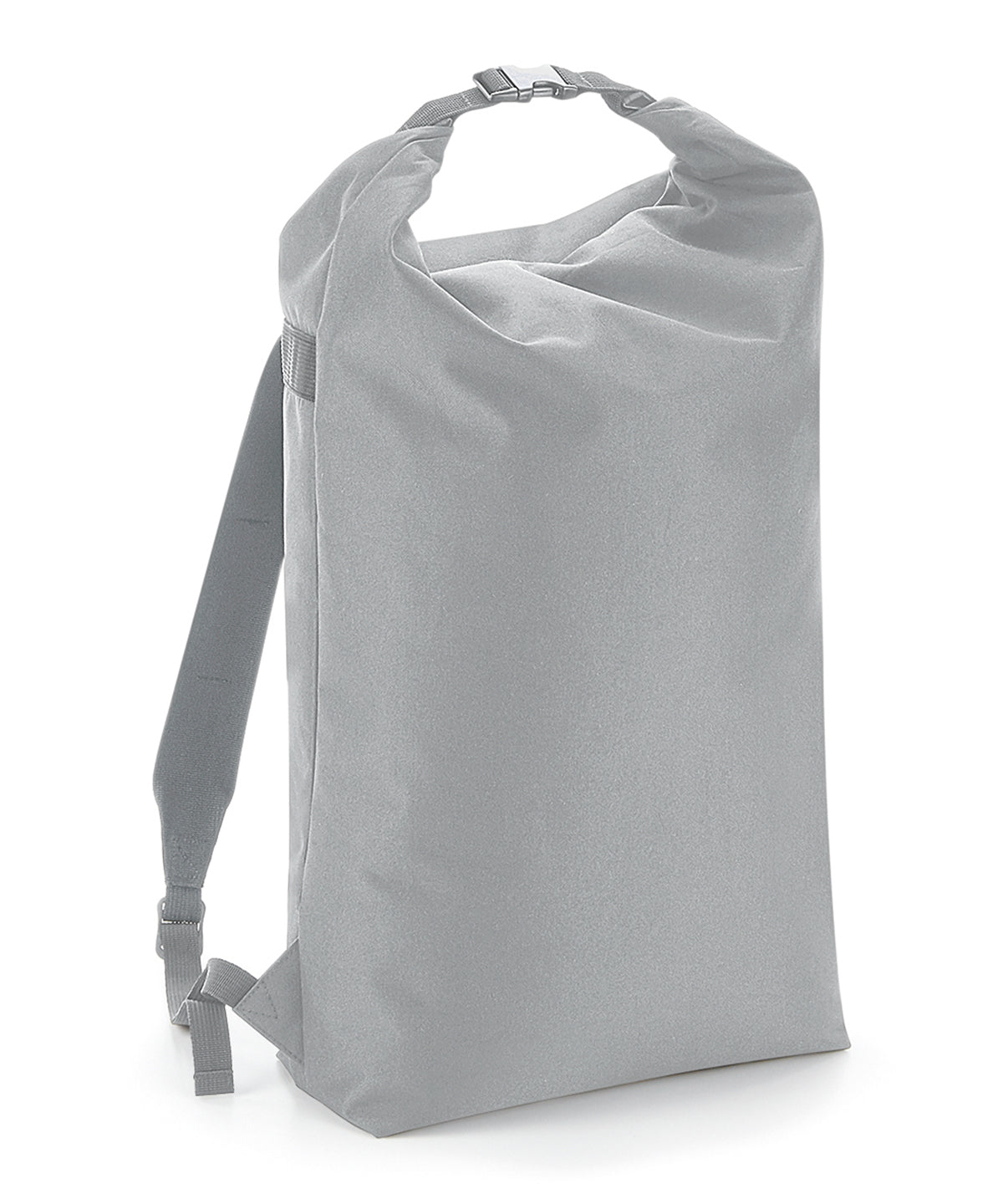 Light Grey - Icon roll-top backpack - GarmentEmbroidery
