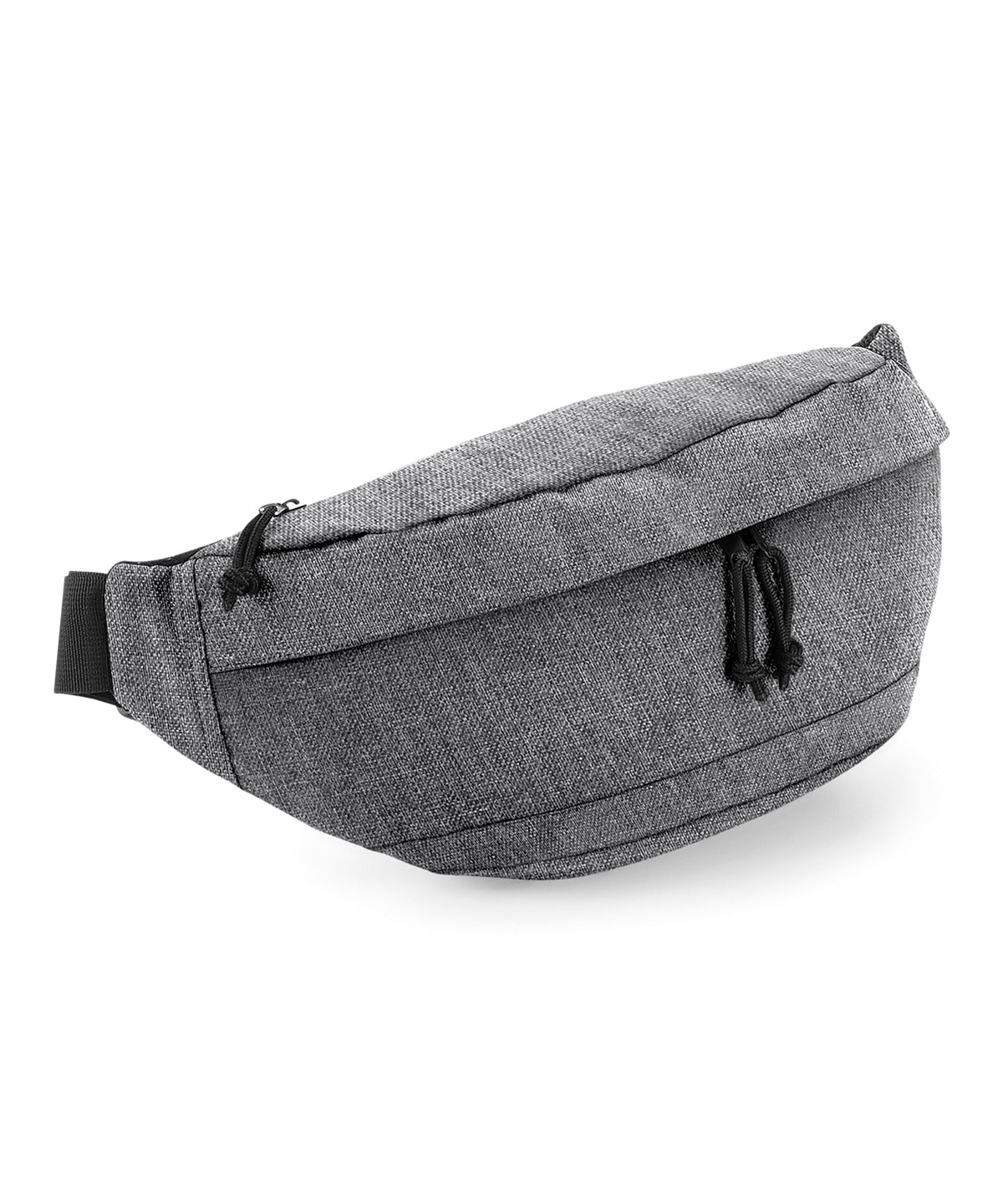 Grey Marl - Oversized cross body bag - GarmentEmbroidery