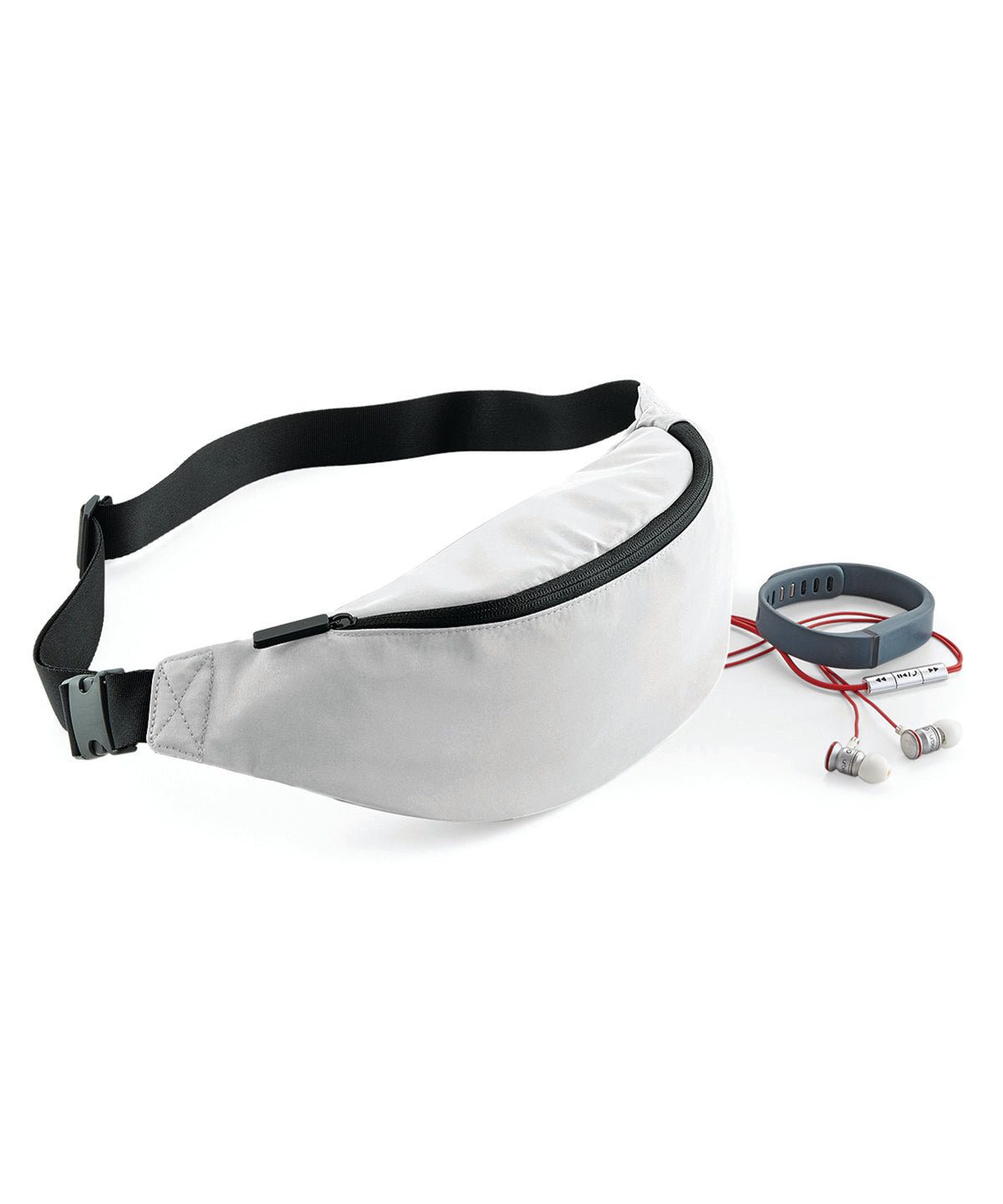 Silver - Studio waistpack - GarmentEmbroidery