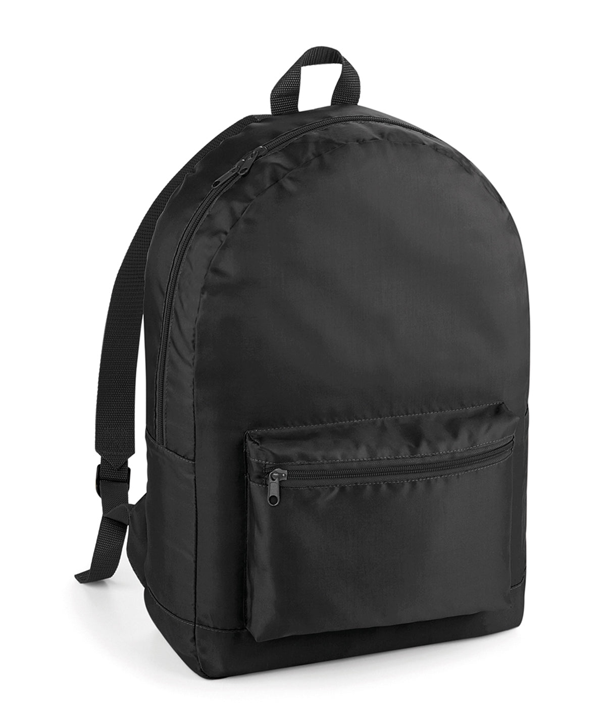 Black/Black - Packaway backpack - GarmentEmbroidery