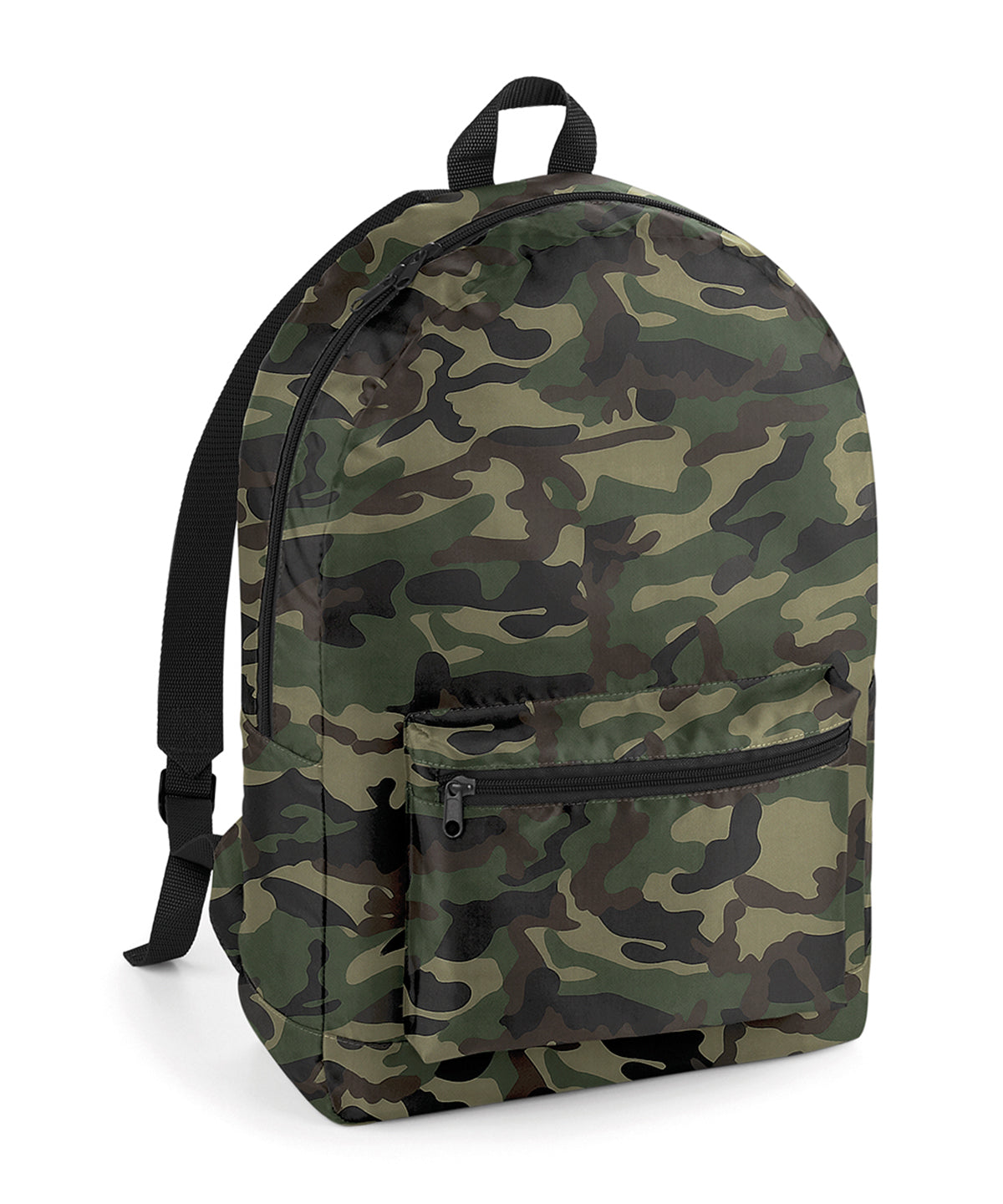 Jungle Camo/Black - Packaway backpack - GarmentEmbroidery