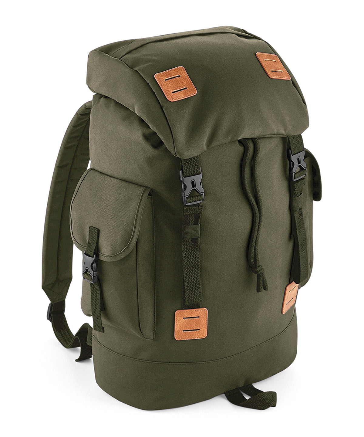 Military Green/Tan - Urban explorer backpack - GarmentEmbroidery