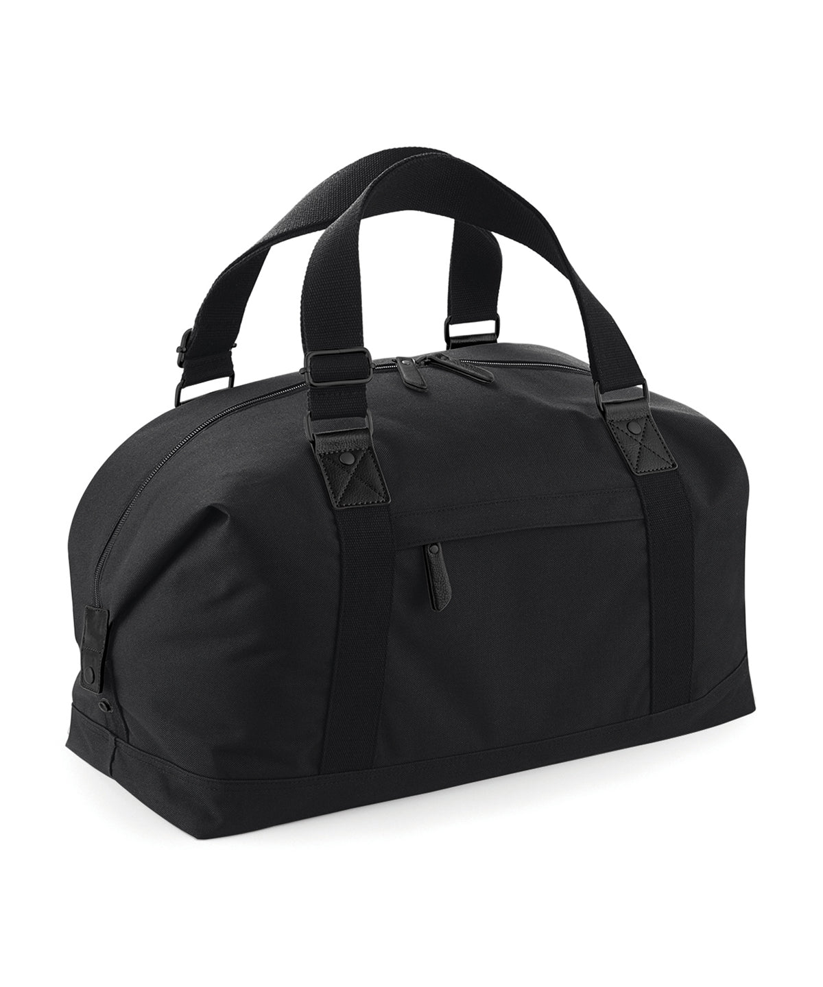 Black/Black - Vintage overnighter - GarmentEmbroidery