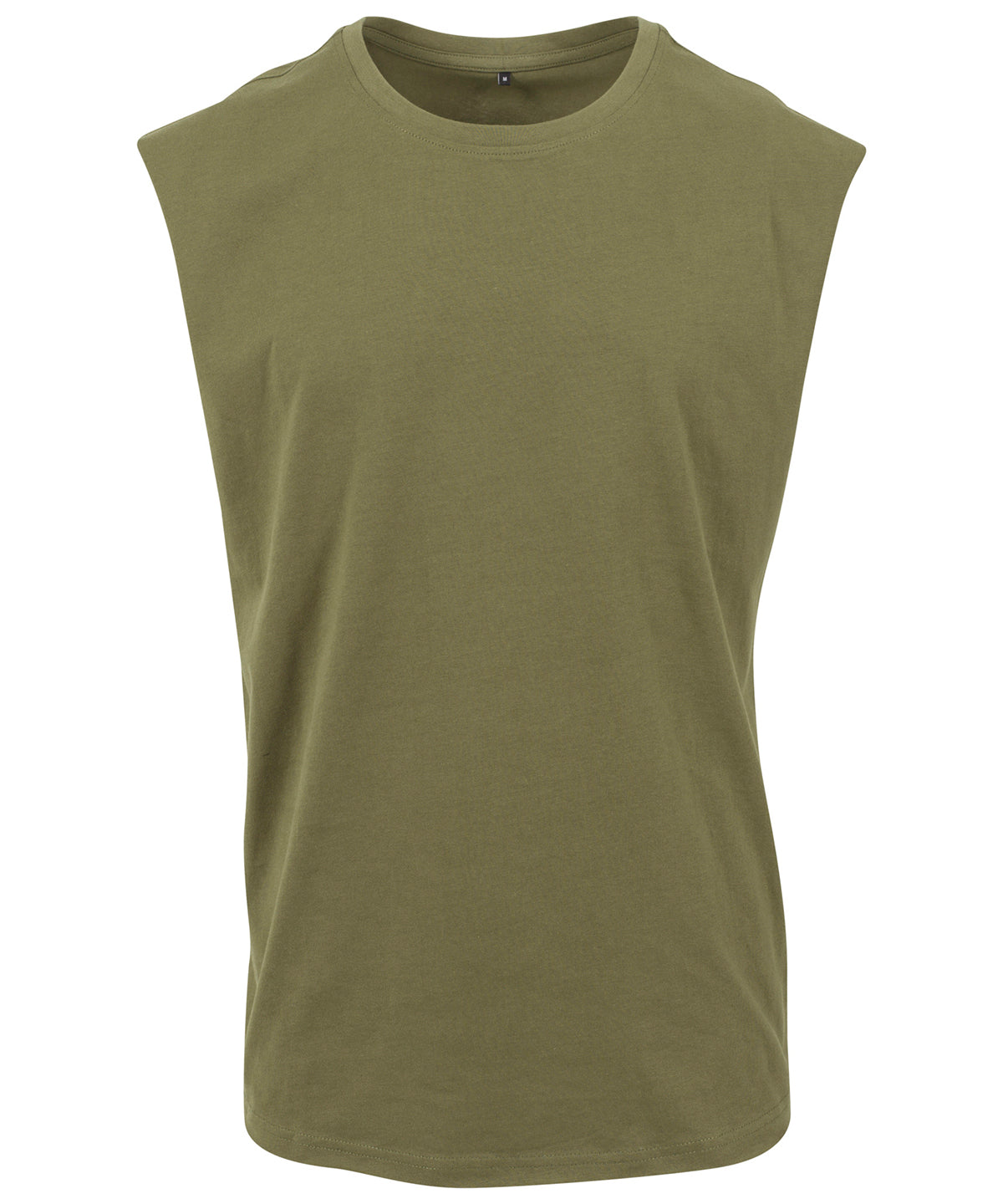 Olive - Sleeveless tee - GarmentEmbroidery