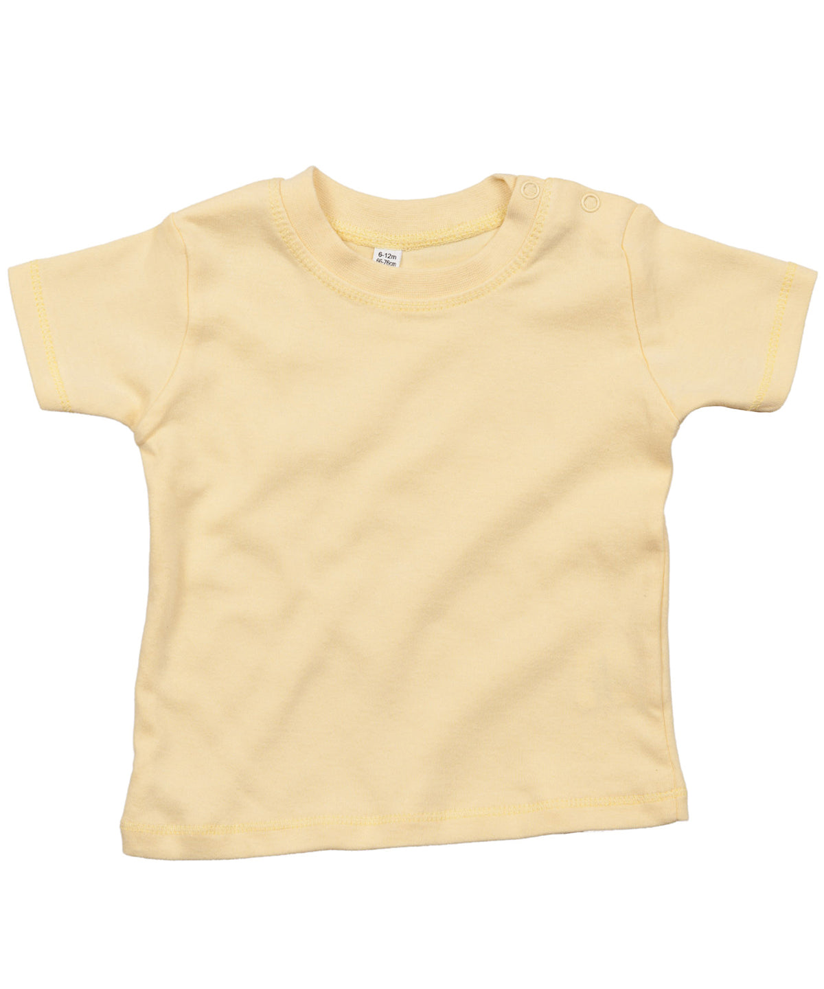 Soft Yellow - Baby T - GarmentEmbroidery