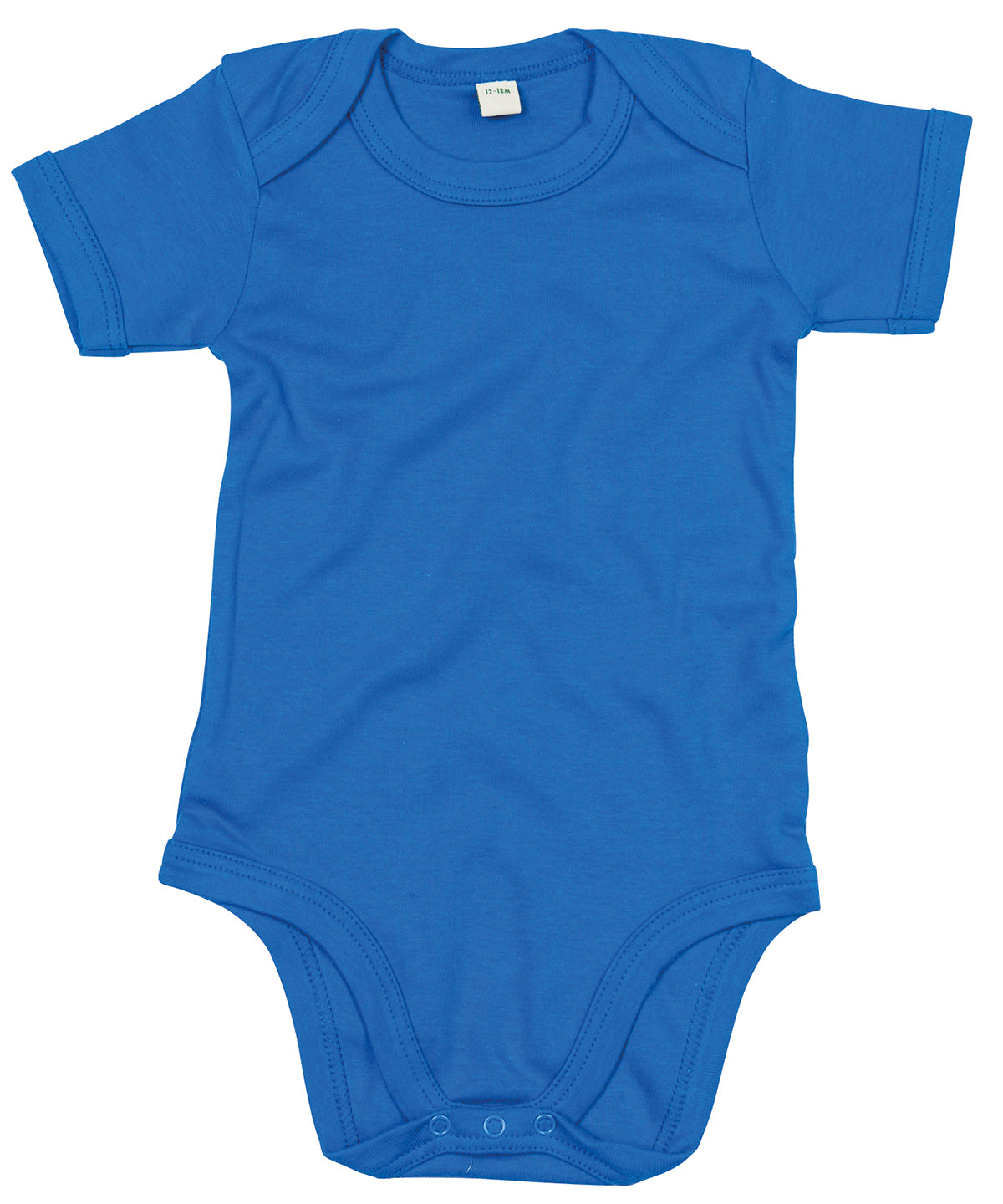 Organic Cobalt Blue - Baby bodysuit - GarmentEmbroidery