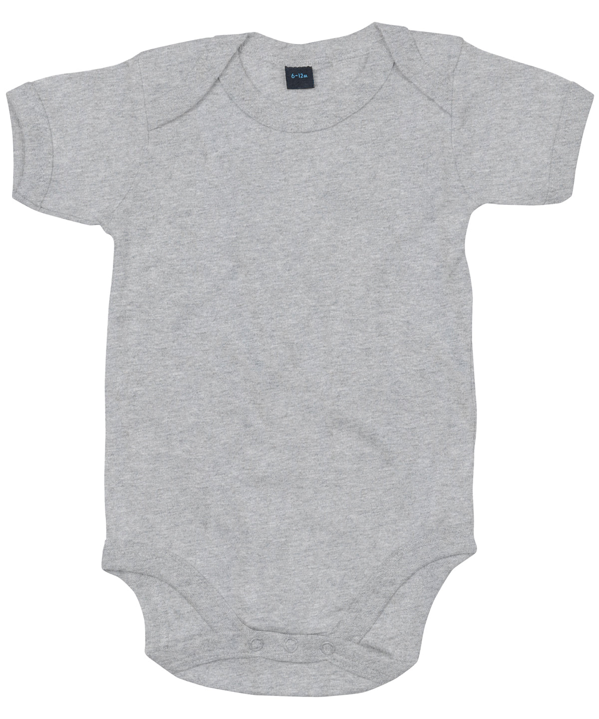 Heather Grey Melange - Baby bodysuit - GarmentEmbroidery