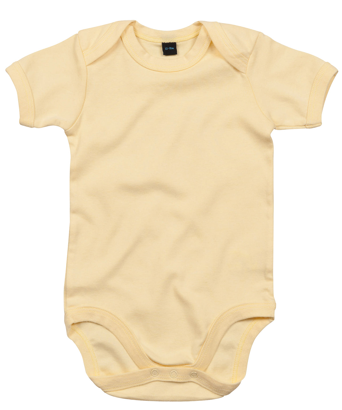 Soft Yellow - Baby bodysuit - GarmentEmbroidery