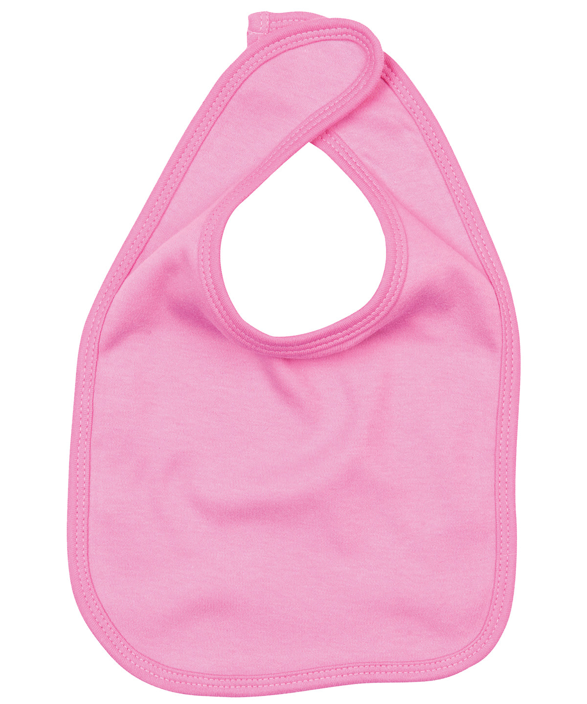 Bubblegum Pink - Baby bib - GarmentEmbroidery