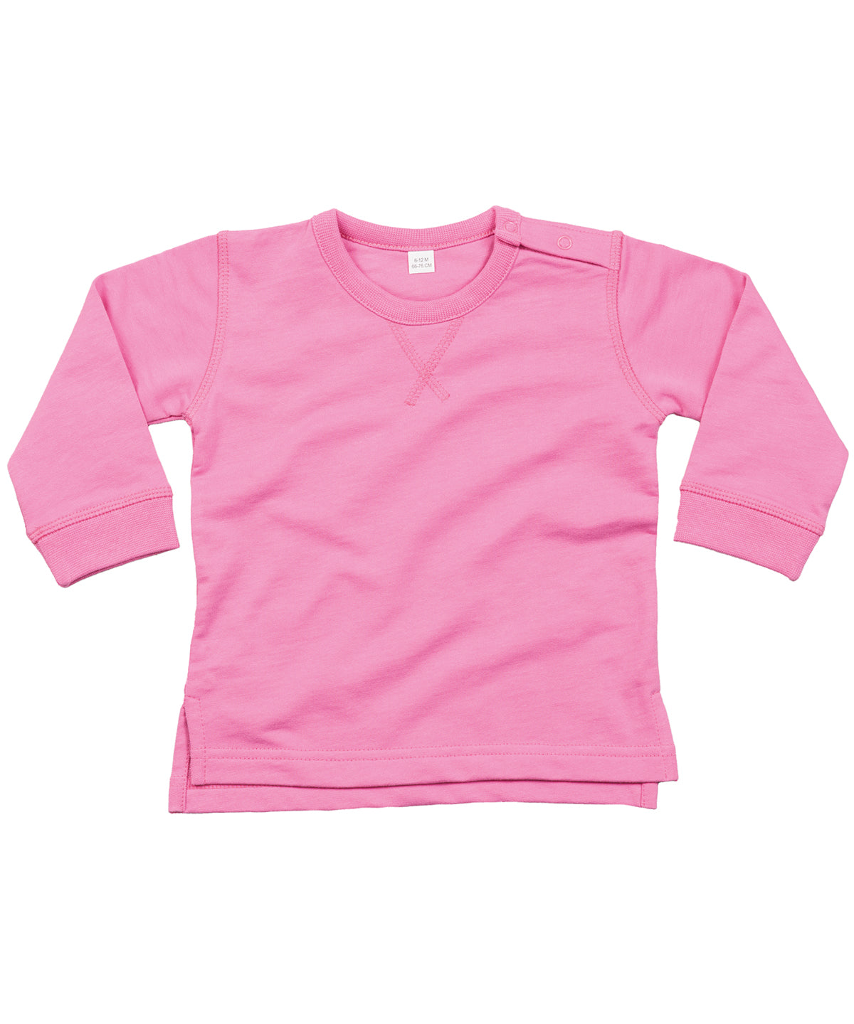 Bubblegum Pink - Baby sweatshirt - GarmentEmbroidery
