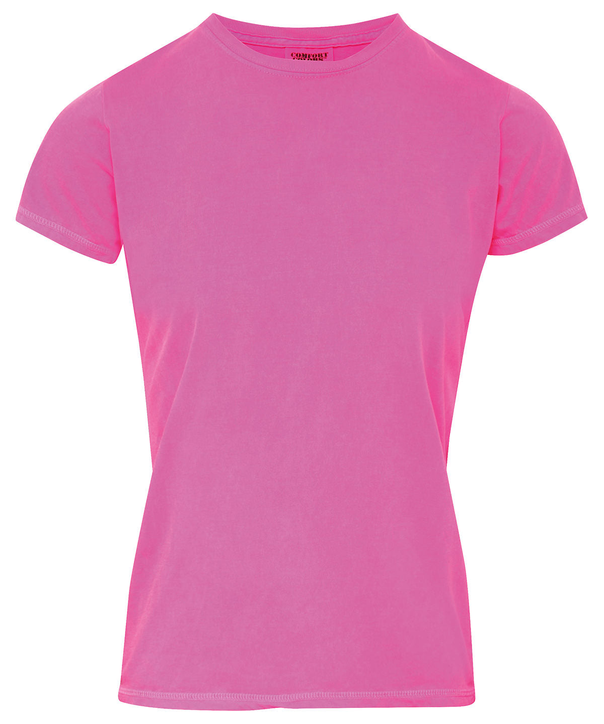 Neon Pink - Women's fitted tee - GarmentEmbroidery
