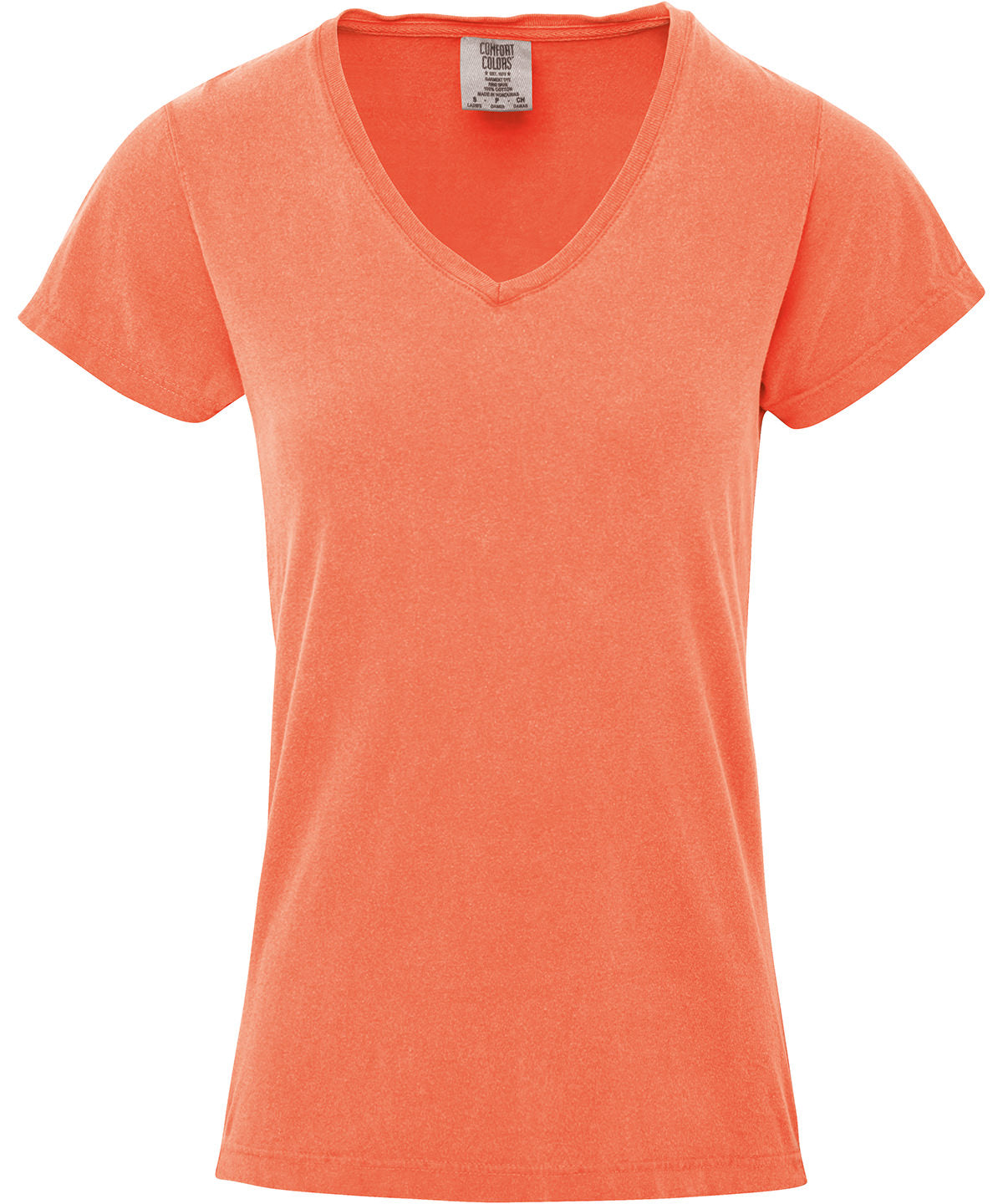 White - Women's v-neck tee - GarmentEmbroidery