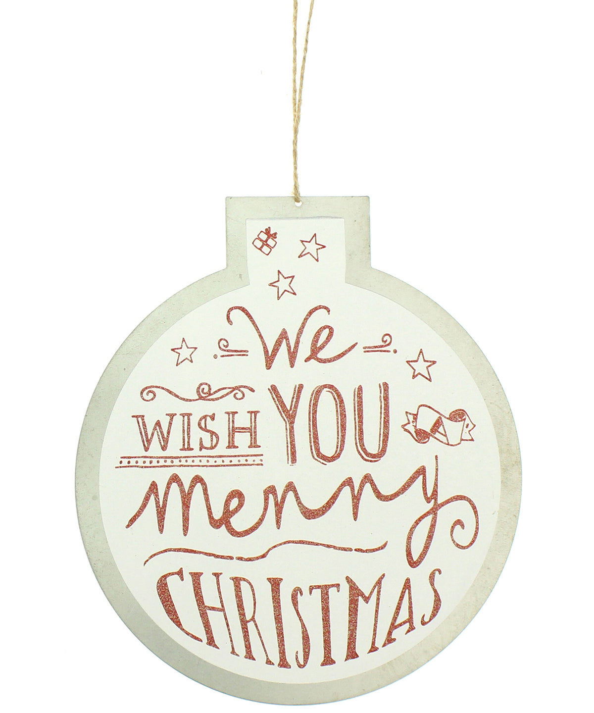 White Wish - Christmas ball signs - GarmentEmbroidery