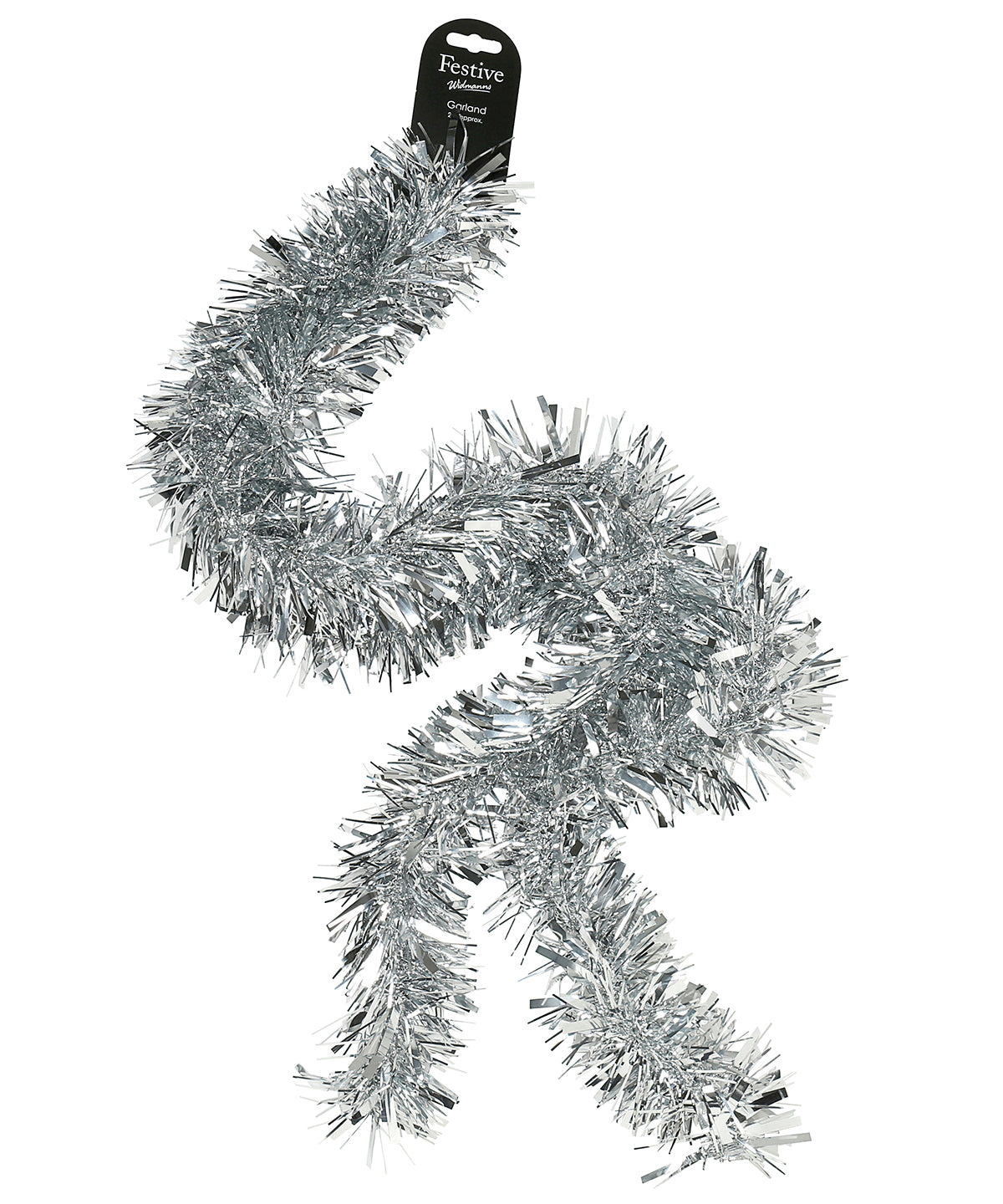 Shiny Silver - Shiny chunky tinsel - GarmentEmbroidery