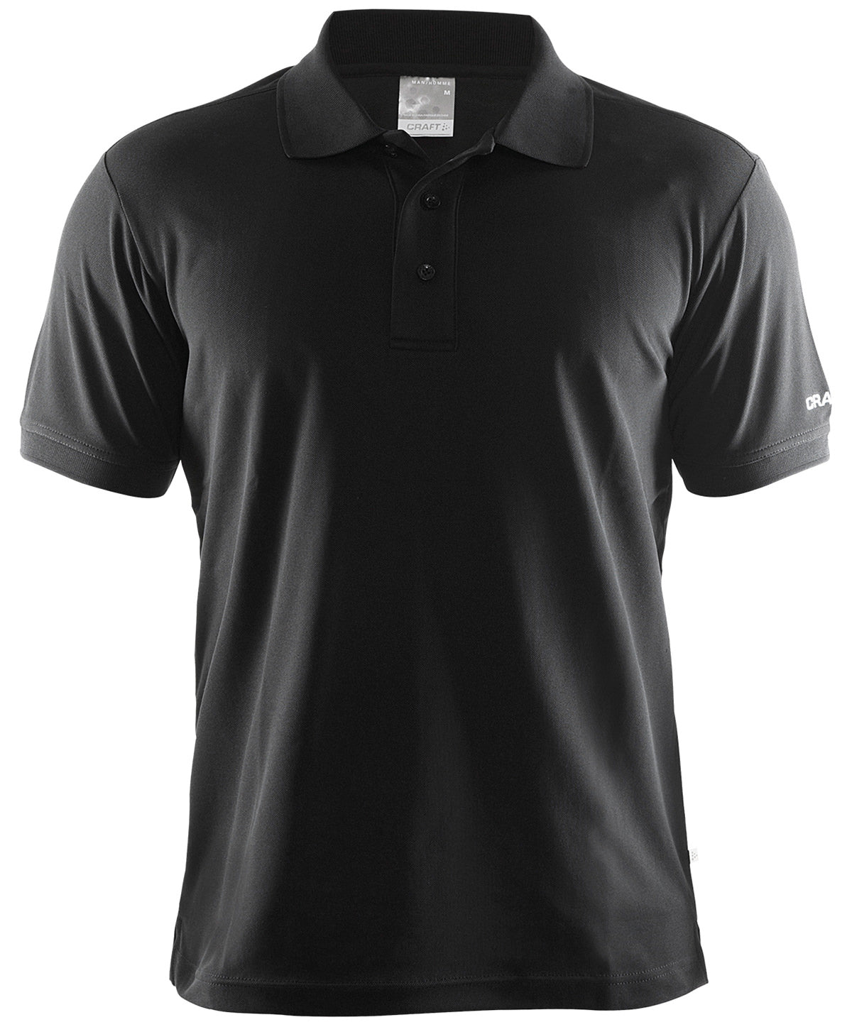 Black - Polo shirt piqué classic - GarmentEmbroidery